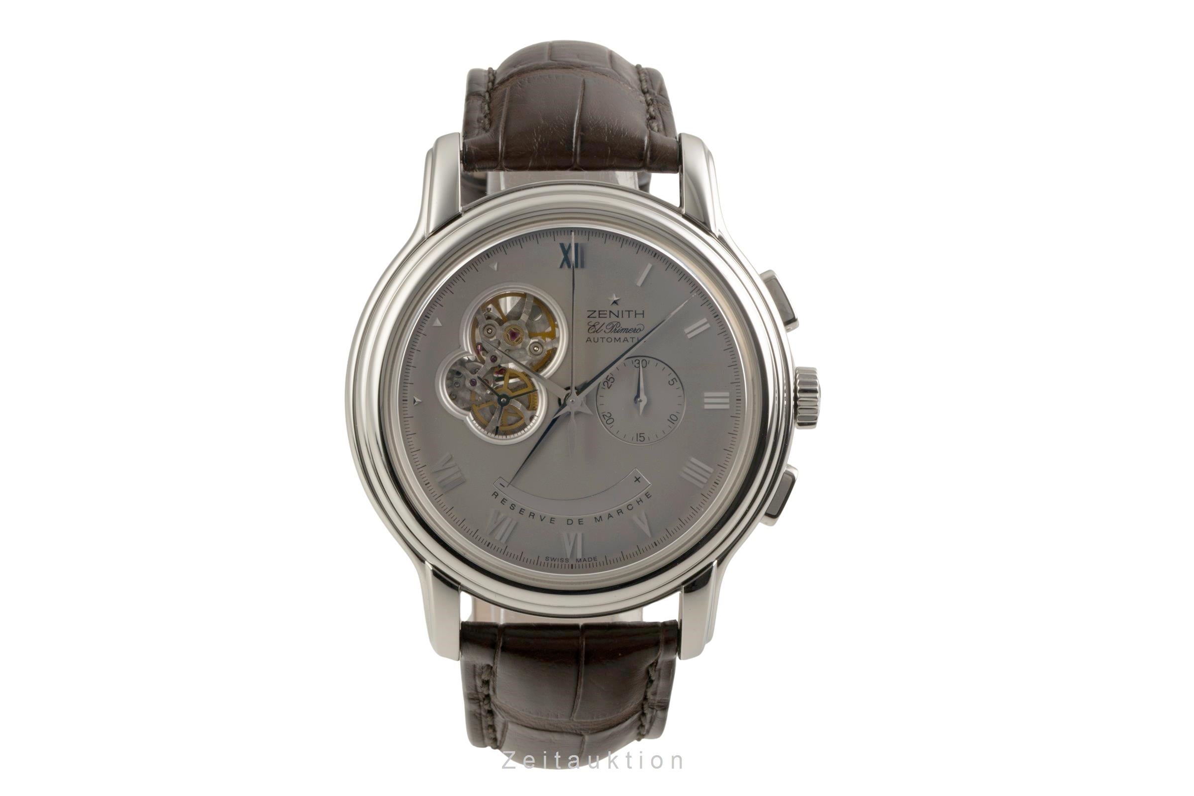 Zenith Chronomaster cronógrafo acero automático reloj para caballeros 03.1260.4021  [2602509]