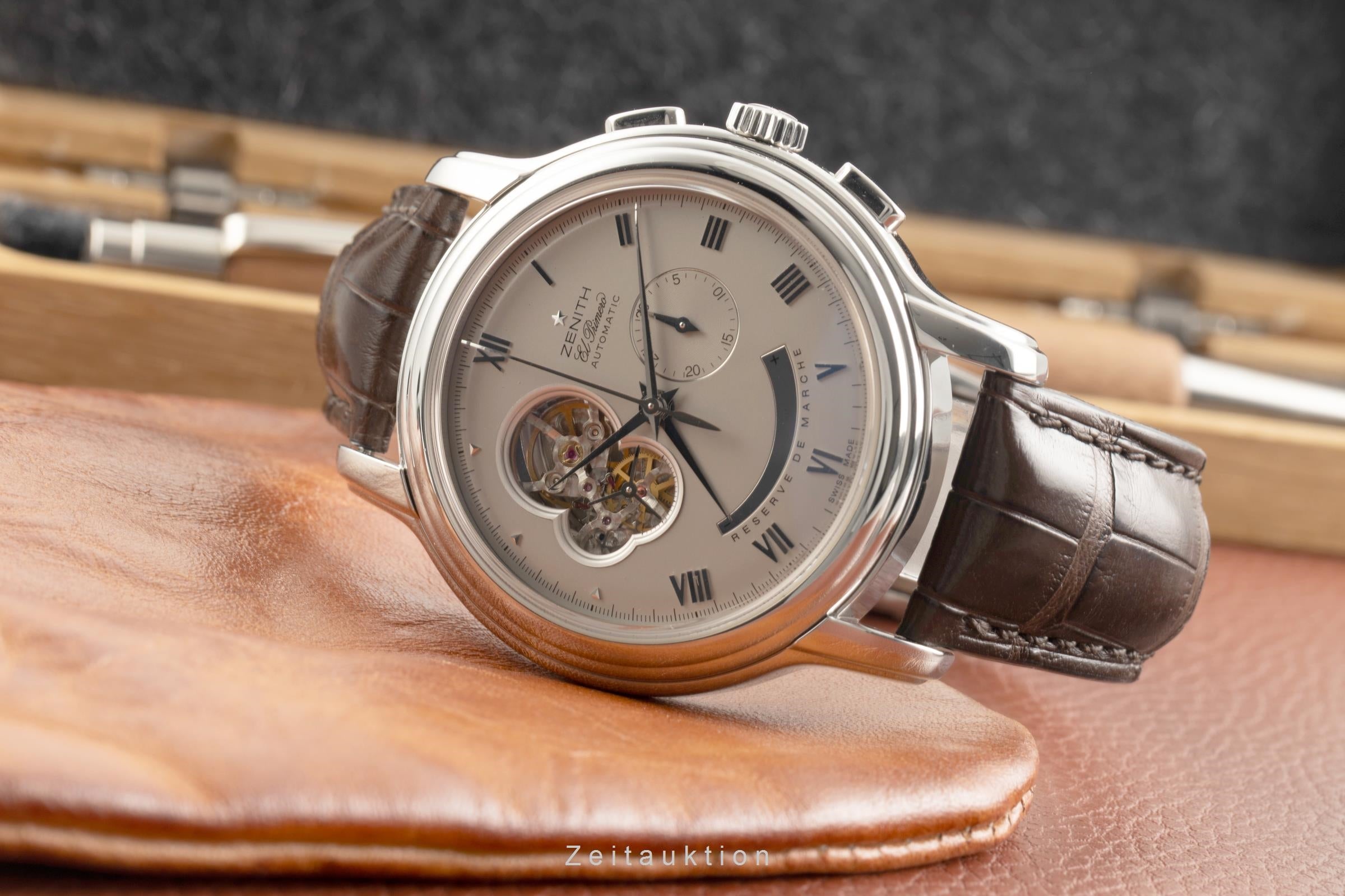 Zenith Chronomaster cronógrafo acero automático reloj para caballeros 03.1260.4021  [2602509]