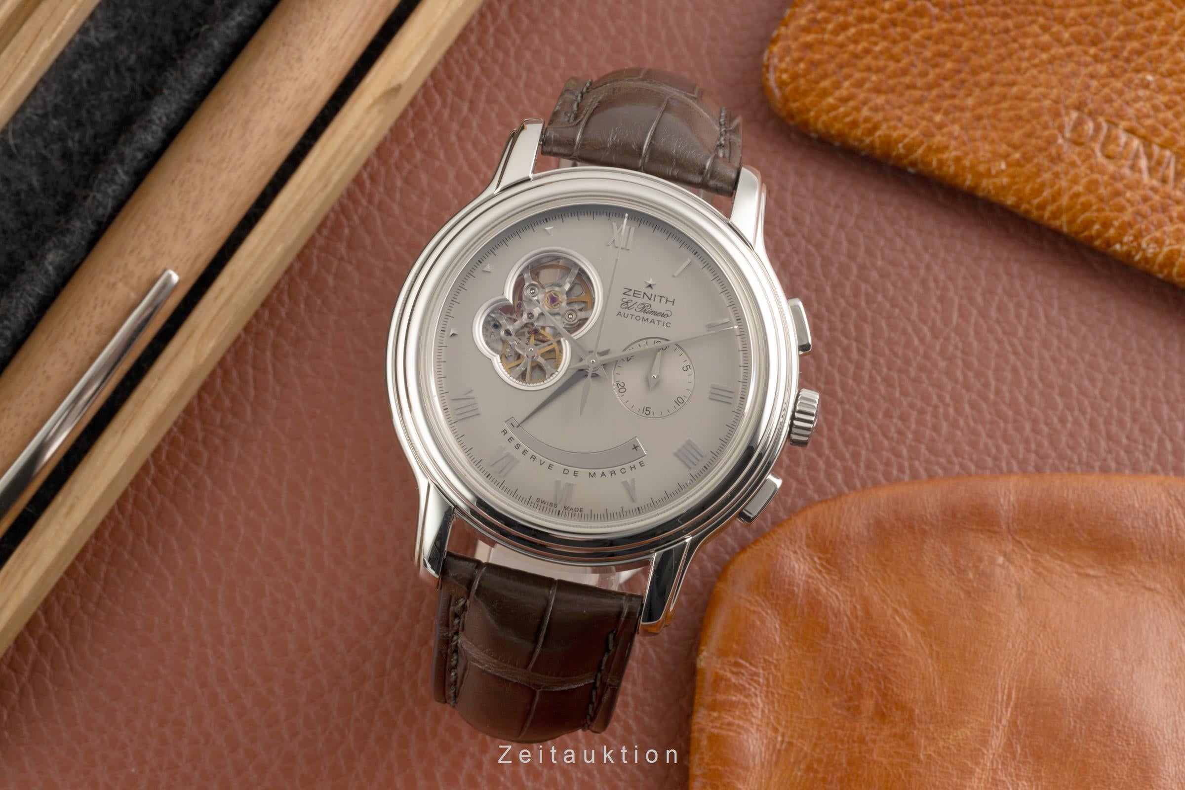 Zenith Chronomaster cronógrafo acero automático reloj para caballeros 03.1260.4021  [2602509]