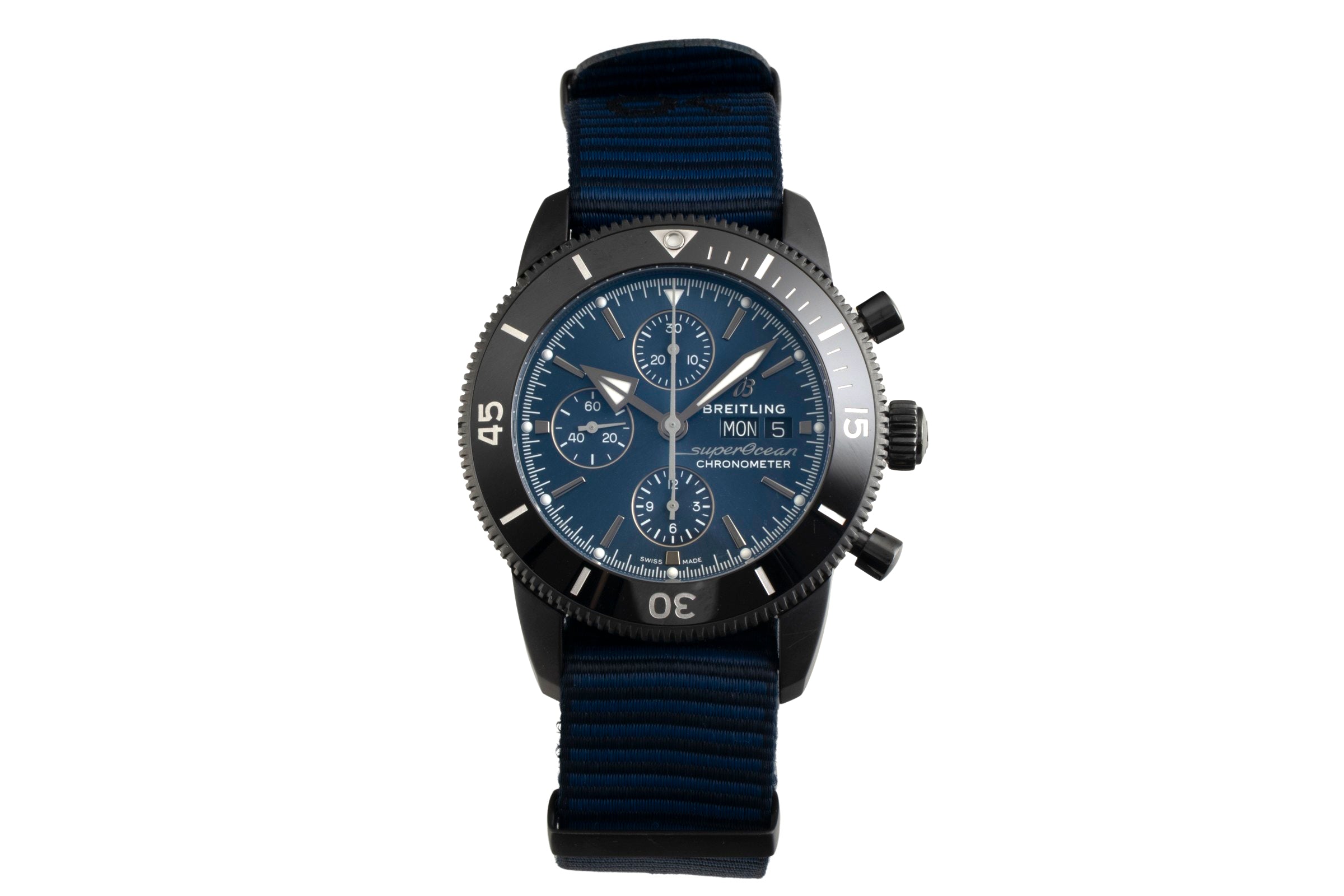 Breitling Superocean Chronograph chronograph steel automatic men's watch M133132A1C1W1 LP: 7600EUR  [2602513]