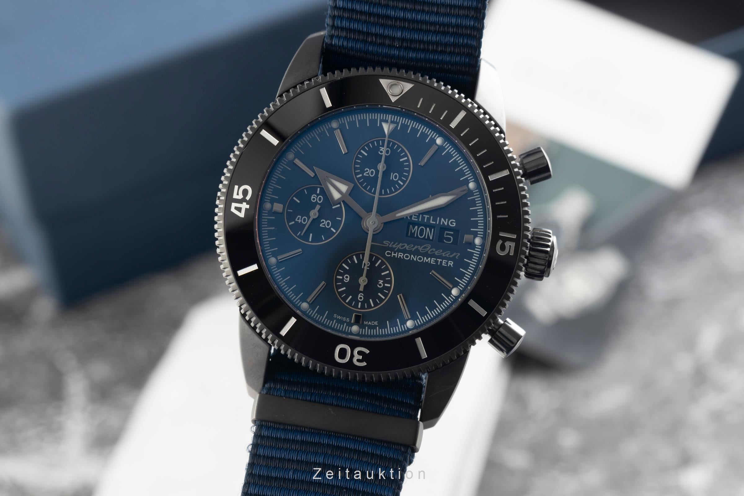 Breitling Superocean Chronograph chronograph steel automatic men's watch M133132A1C1W1 LP: 7600EUR  [2602513]