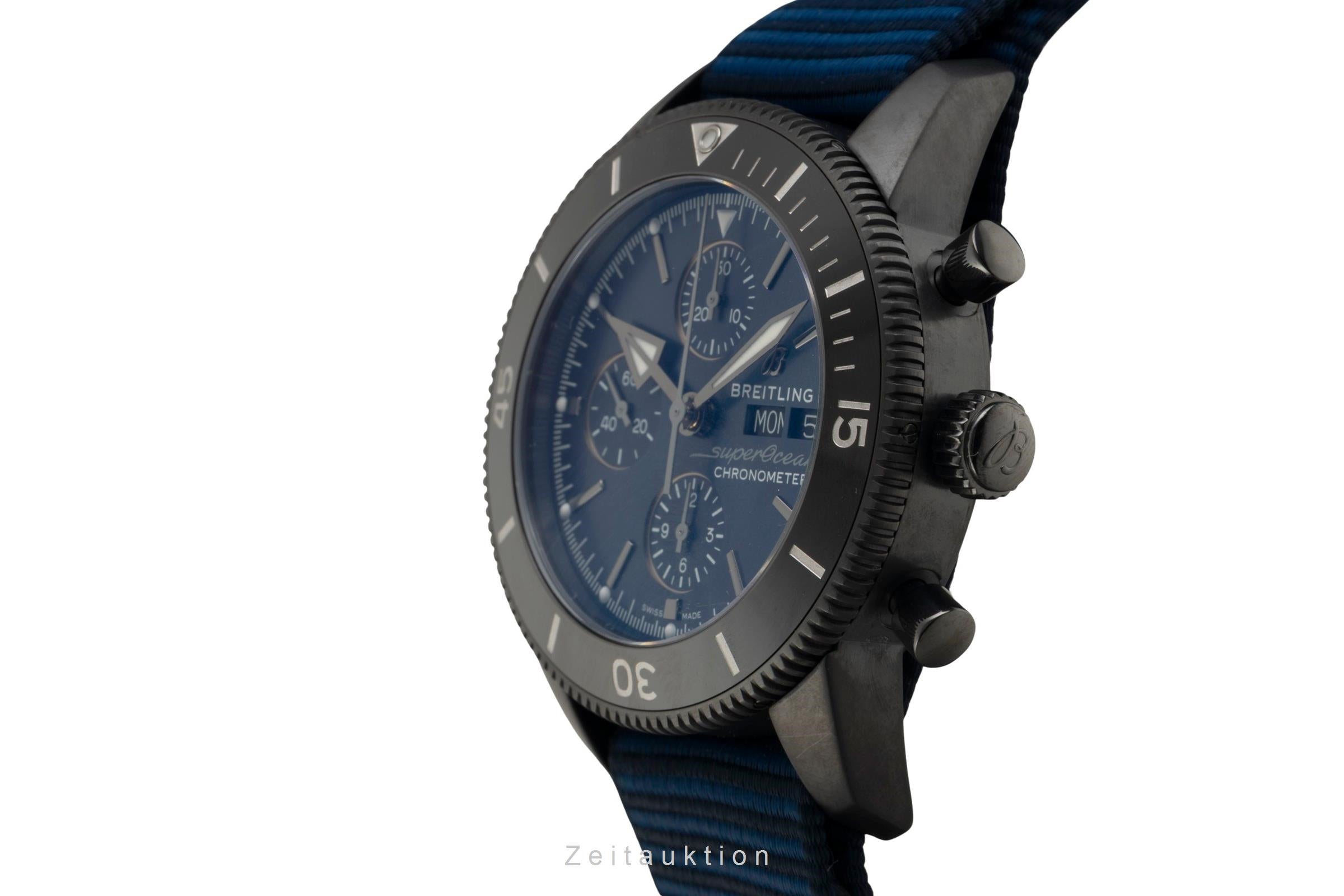 Breitling Superocean Chronograph cronógrafo acero automático reloj para caballeros M133132A1C1W1 LP: 7600EUR  [2602513]