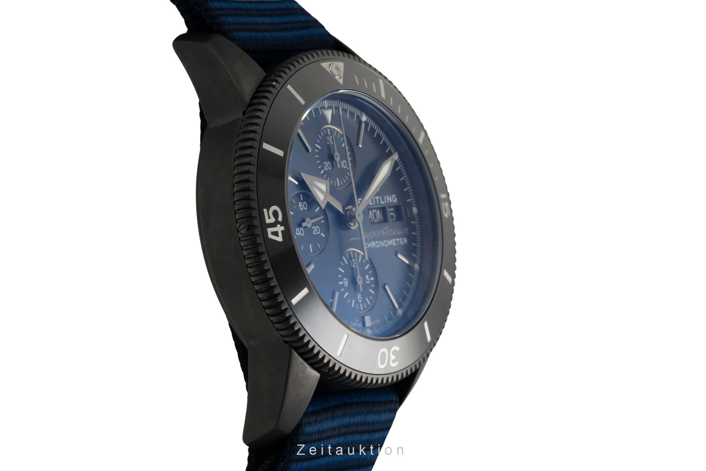 Breitling Superocean Chronograph cronógrafo acero automático reloj para caballeros M133132A1C1W1 LP: 7600EUR  [2602513]