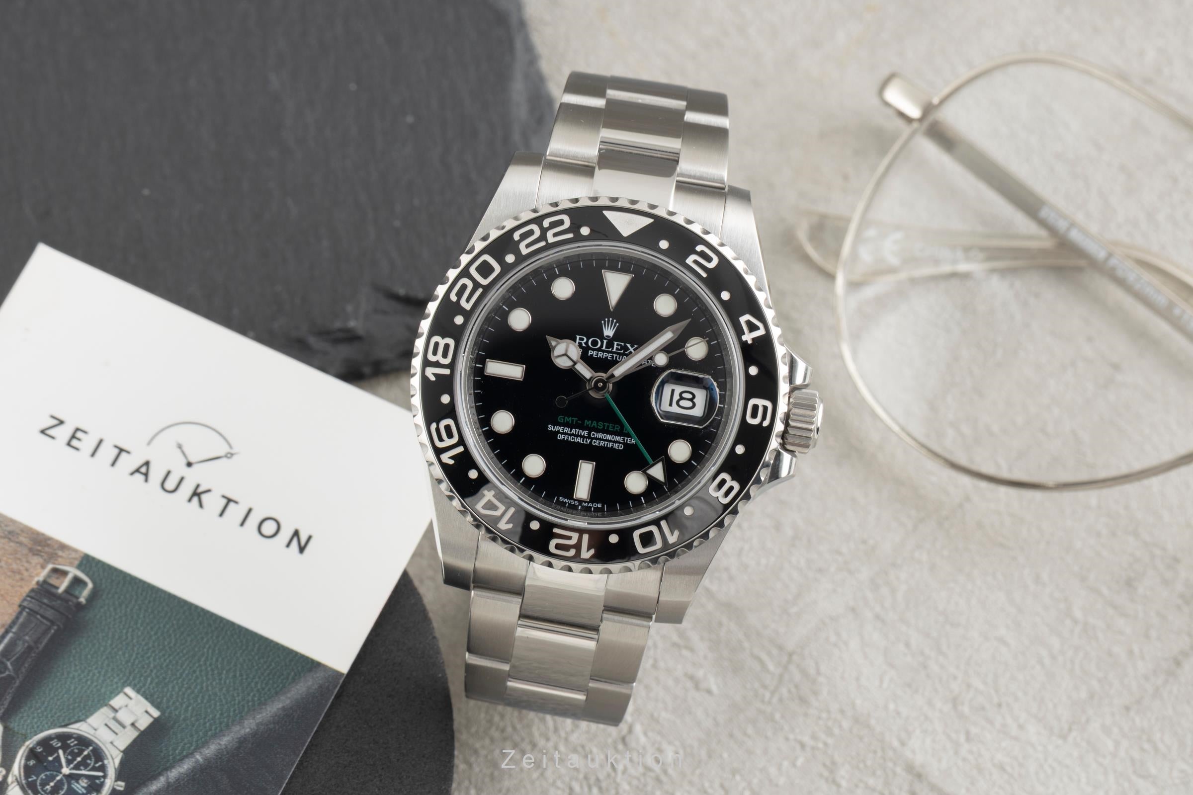 Rolex GMT-Master II steel automatic men's watch 116710  [2602515]