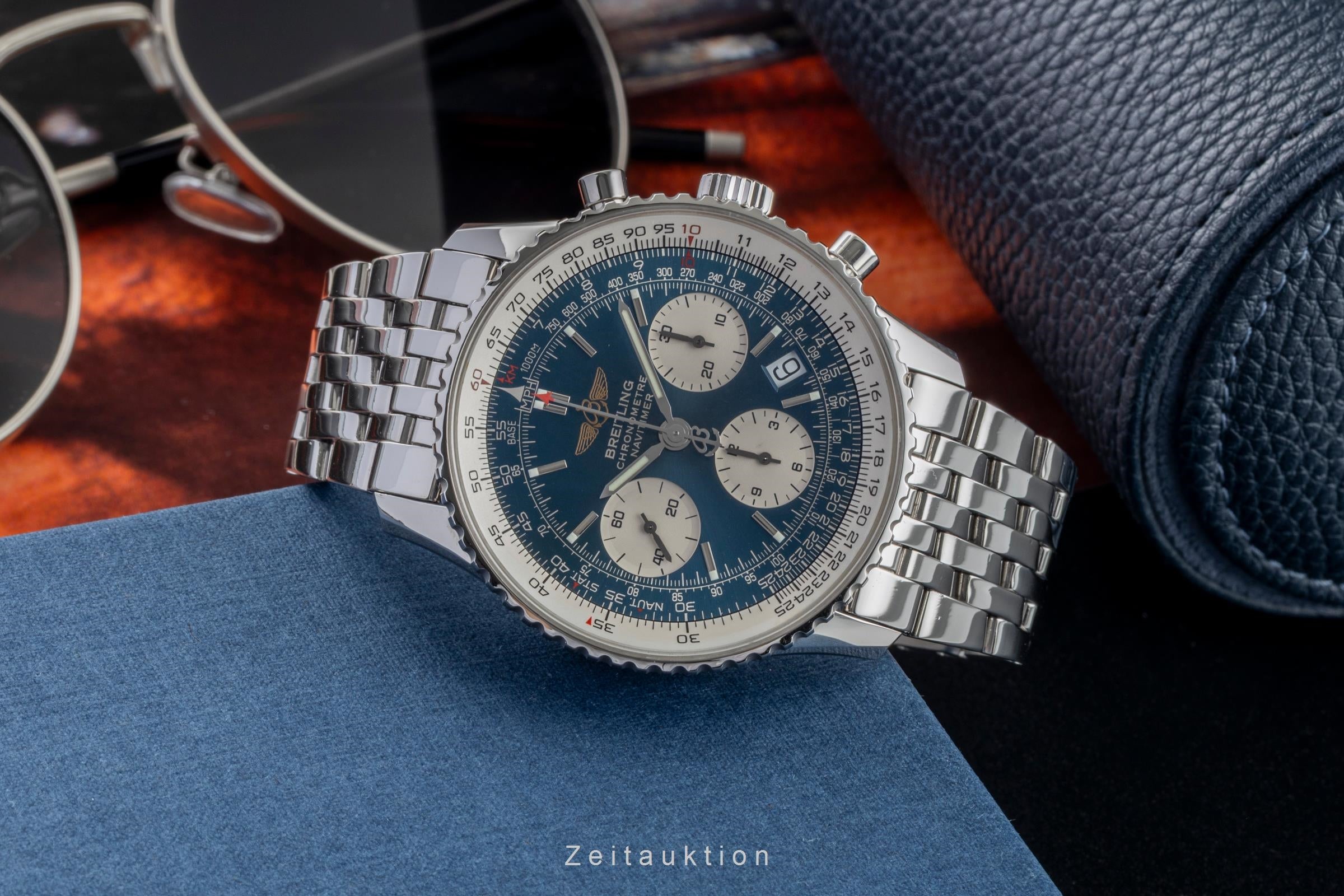 Breitling Navitimer chronograph steel automatic Kal. B23 Ref