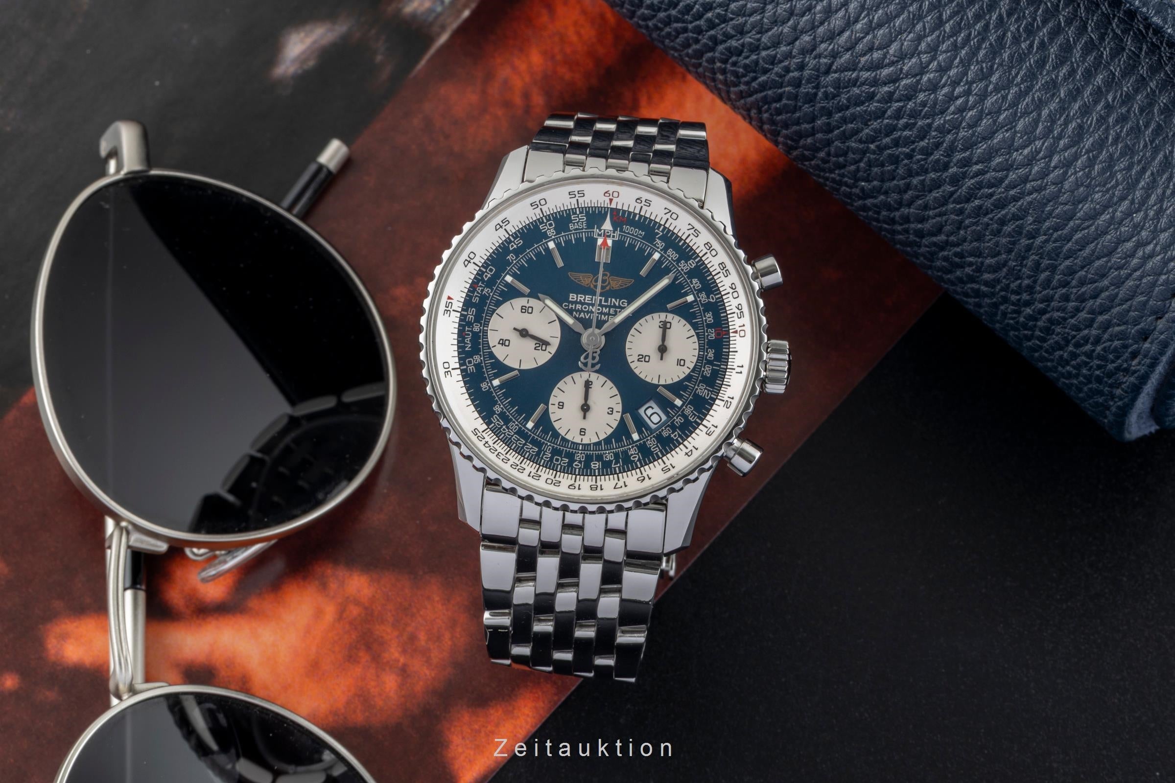 Breitling Navitimer cronógrafo acero automático reloj para caballeros A23322  [2602517]