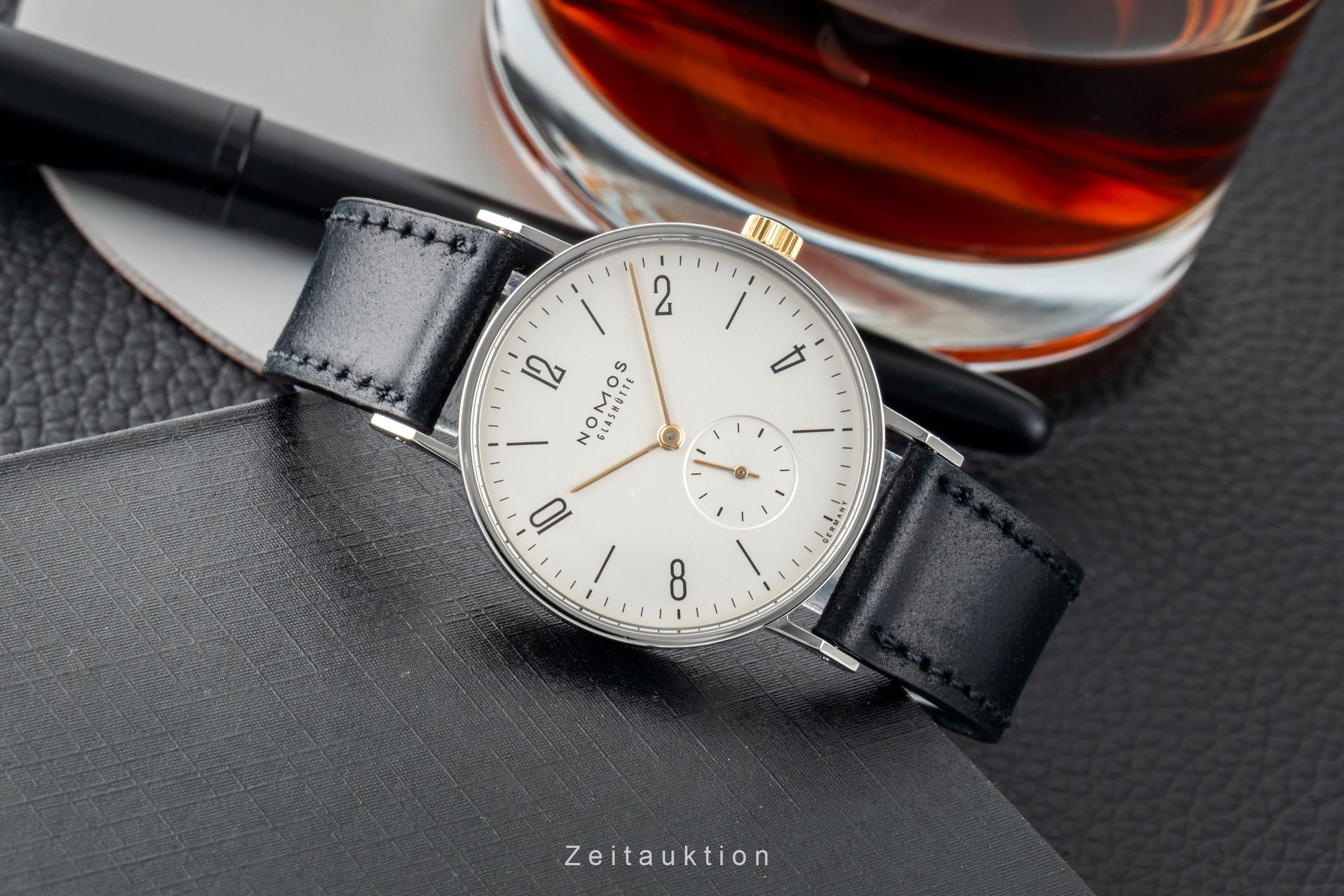 Nomos Tangente acier à remontage manuel montre pour hommes Tangente "200 Jahre Königreich Bayern" Limited  [2602518]
