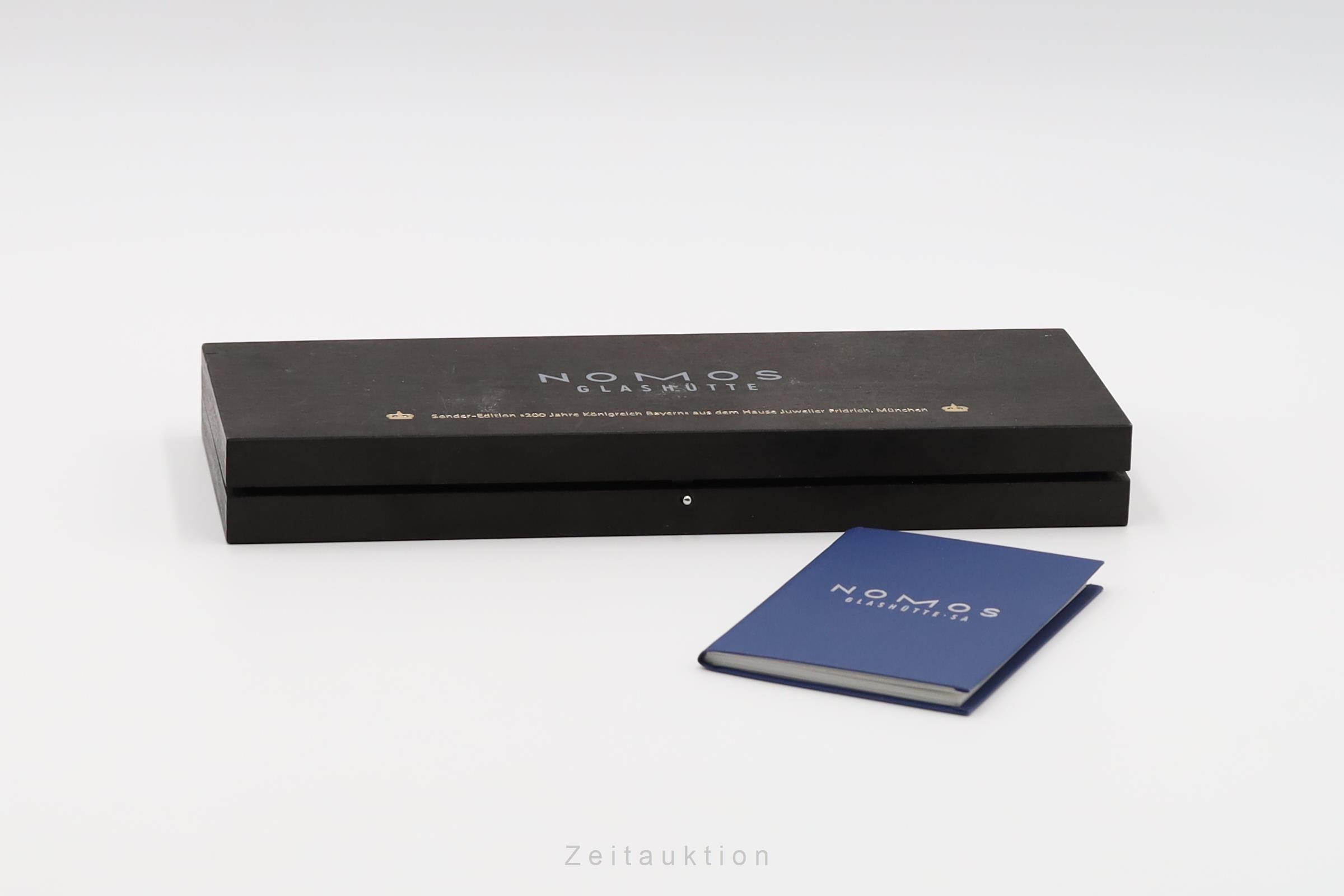 Nomos Tangente acier à remontage manuel montre pour hommes Tangente "200 Jahre Königreich Bayern" Limited  [2602518]
