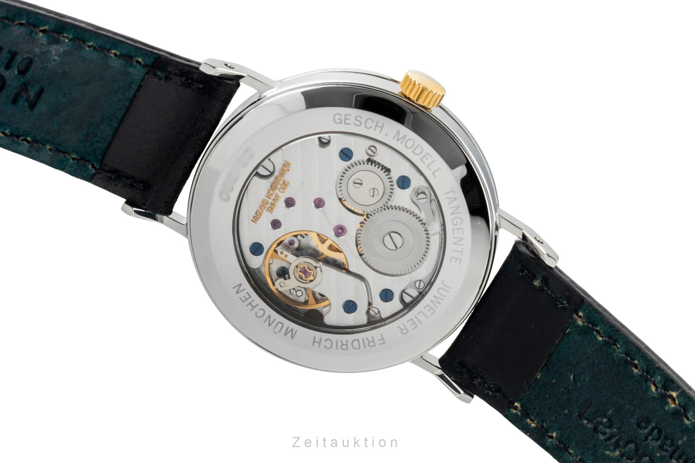 Nomos Tangente acier à remontage manuel montre pour hommes Tangente "200 Jahre Königreich Bayern" Limited  [2602518]