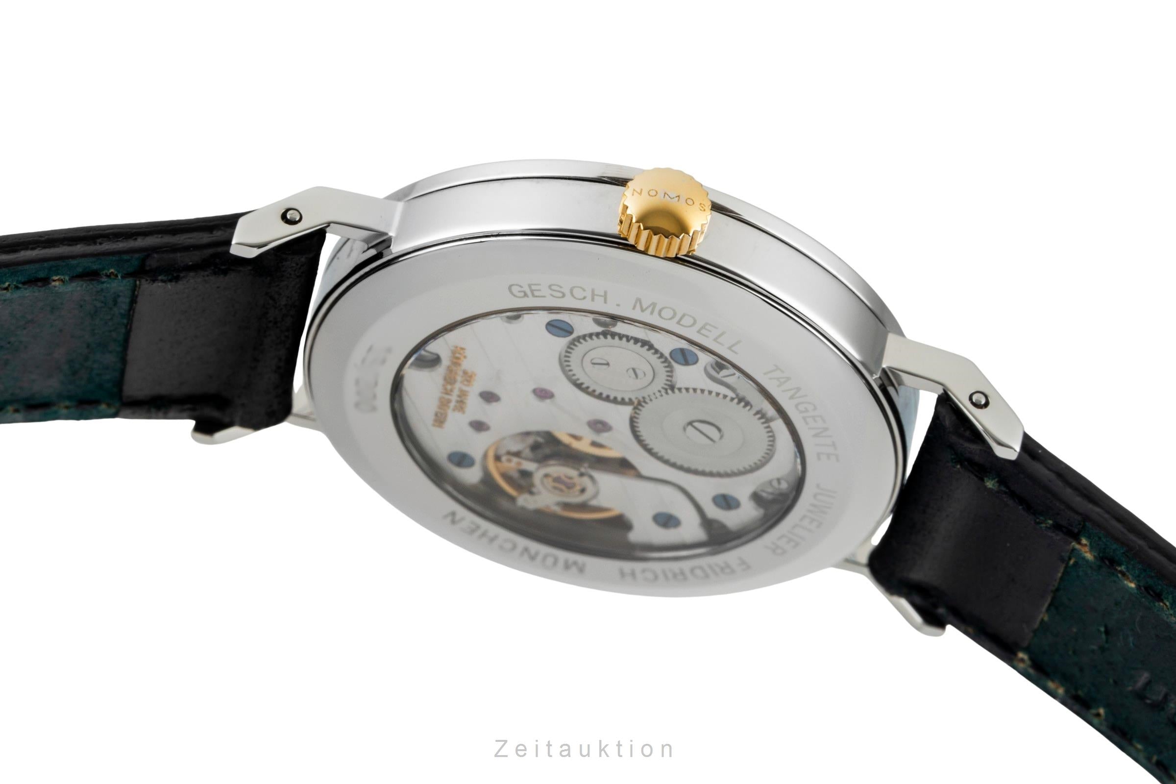 Nomos Tangente acier à remontage manuel montre pour hommes Tangente "200 Jahre Königreich Bayern" Limited  [2602518]