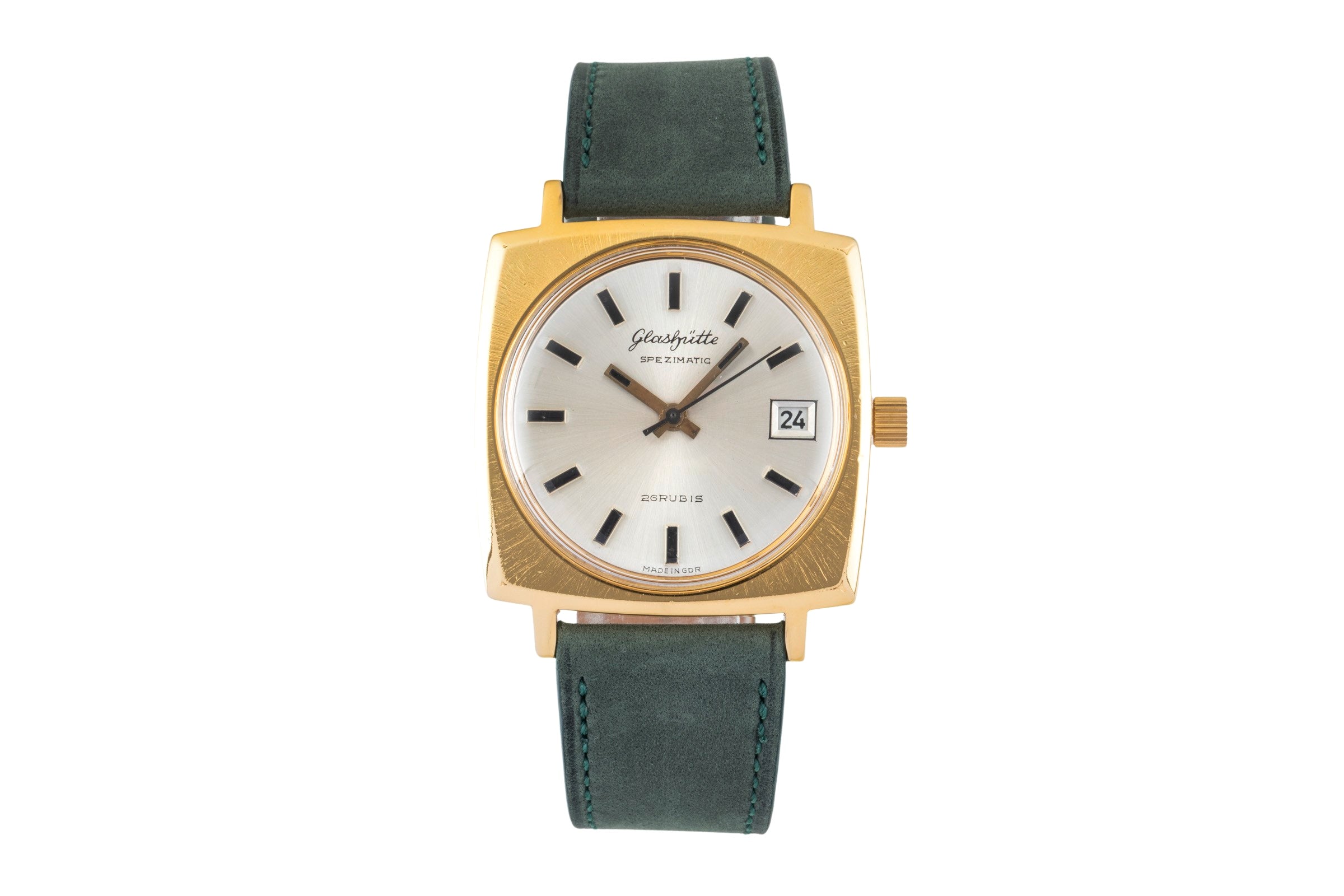 Glashütte Spezimatic gilt-brass automatic men's watch Vintage  [2602520]