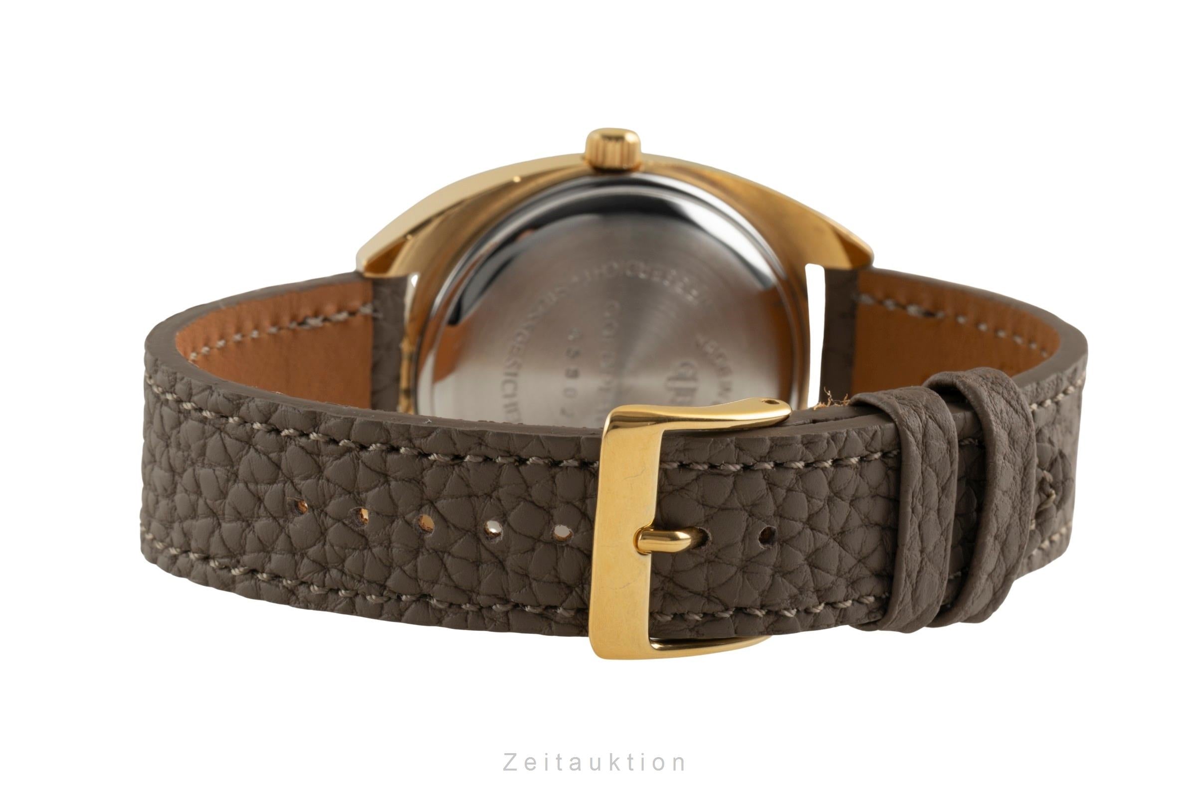 Glashütte Spezimatic latón bañado en oro automático reloj para caballeros Vintage  [2602521]