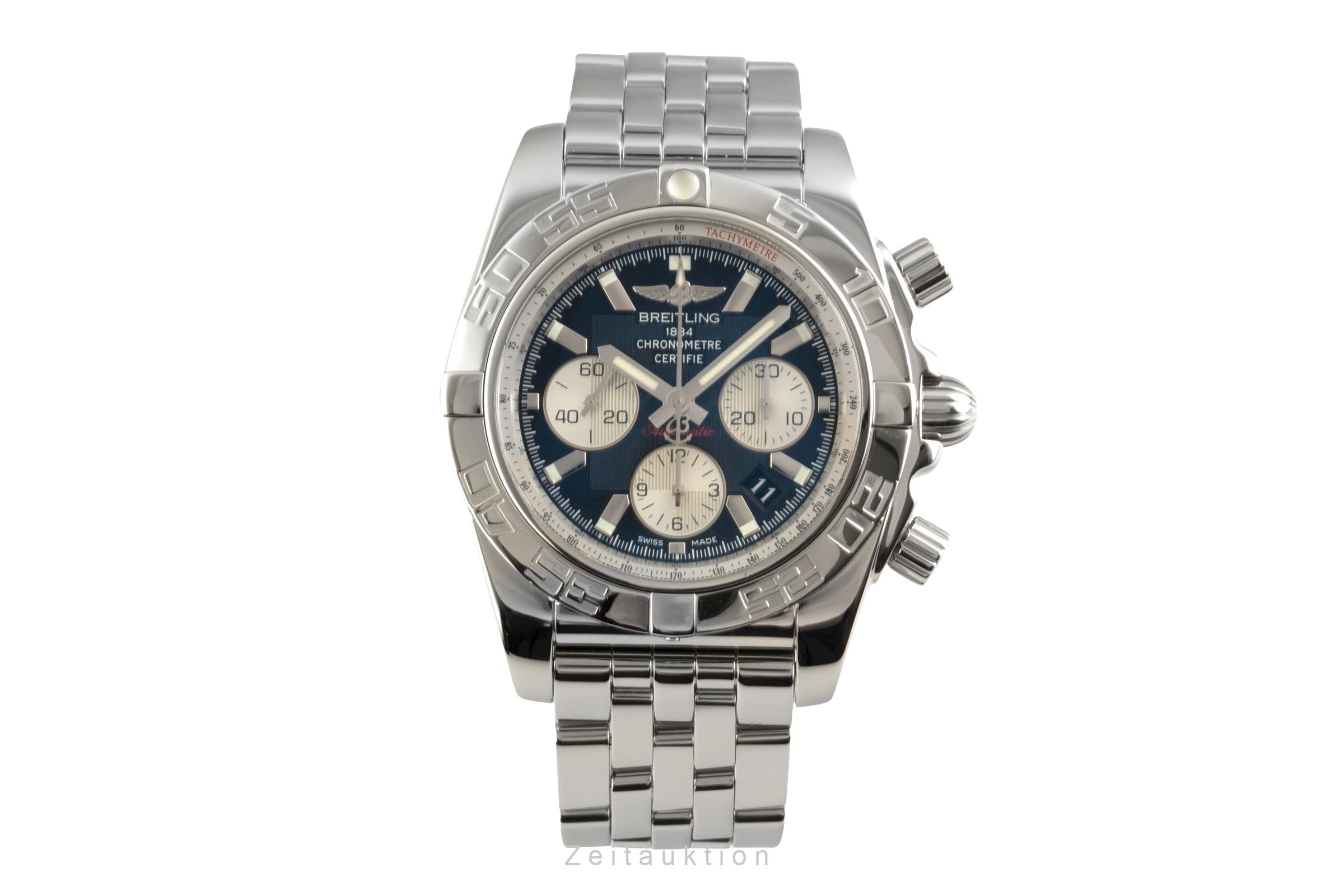 Breitling Chronomat 44 cronografo acciaio automatismo orologio da uomo AB011012/B967  [2602523]