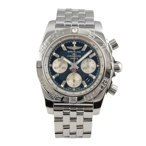 Breitling Chronomat 44 cronografo acciaio automatismo orologio da uomo AB011012/B967  [2602523]