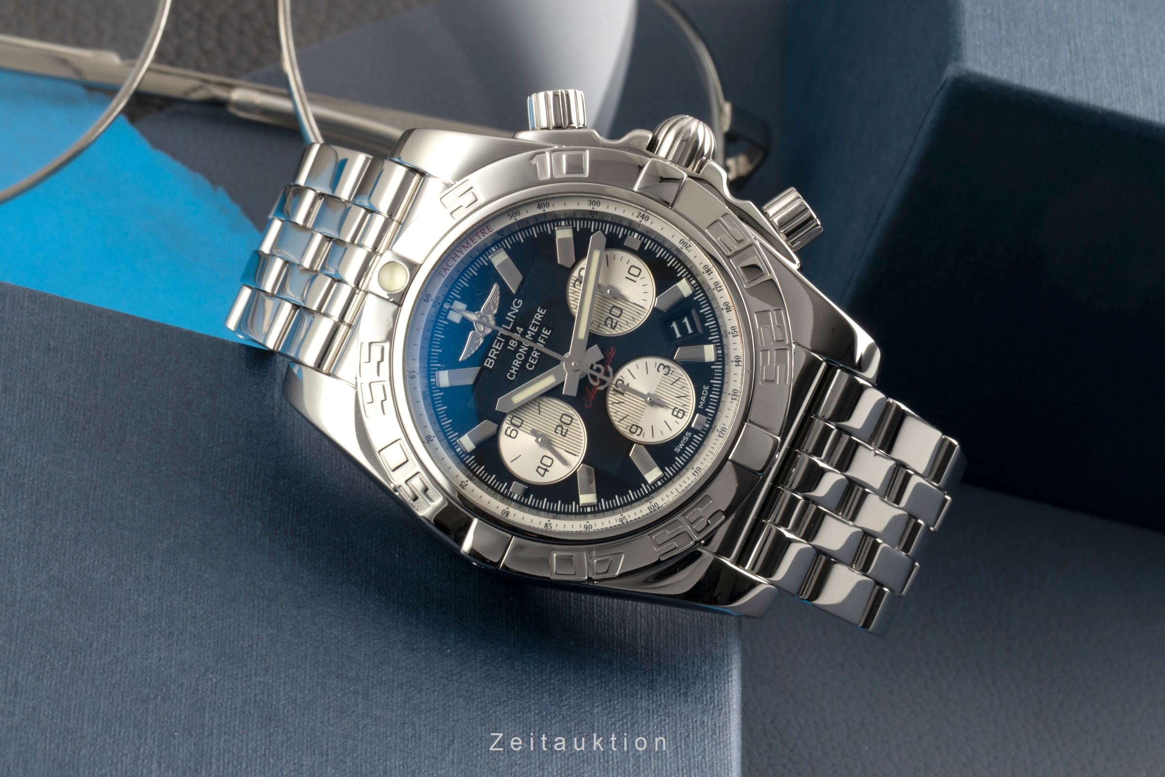 Breitling Chronomat 44 cronografo acciaio automatismo orologio da uomo AB011012/B967  [2602523]