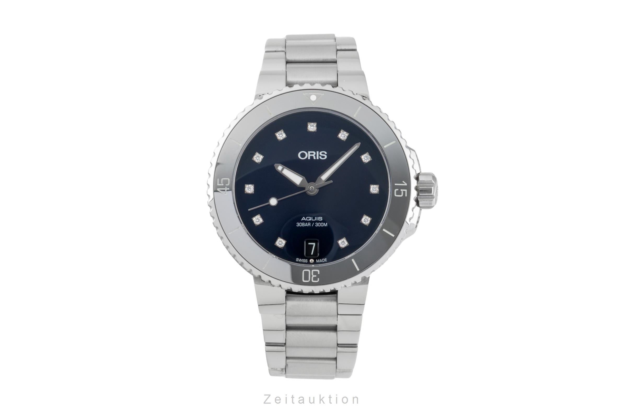 Oris Aquis Date acciaio automatismo orologio da donna 01 733 7731 4195-07 8 18 05P  [2602524]