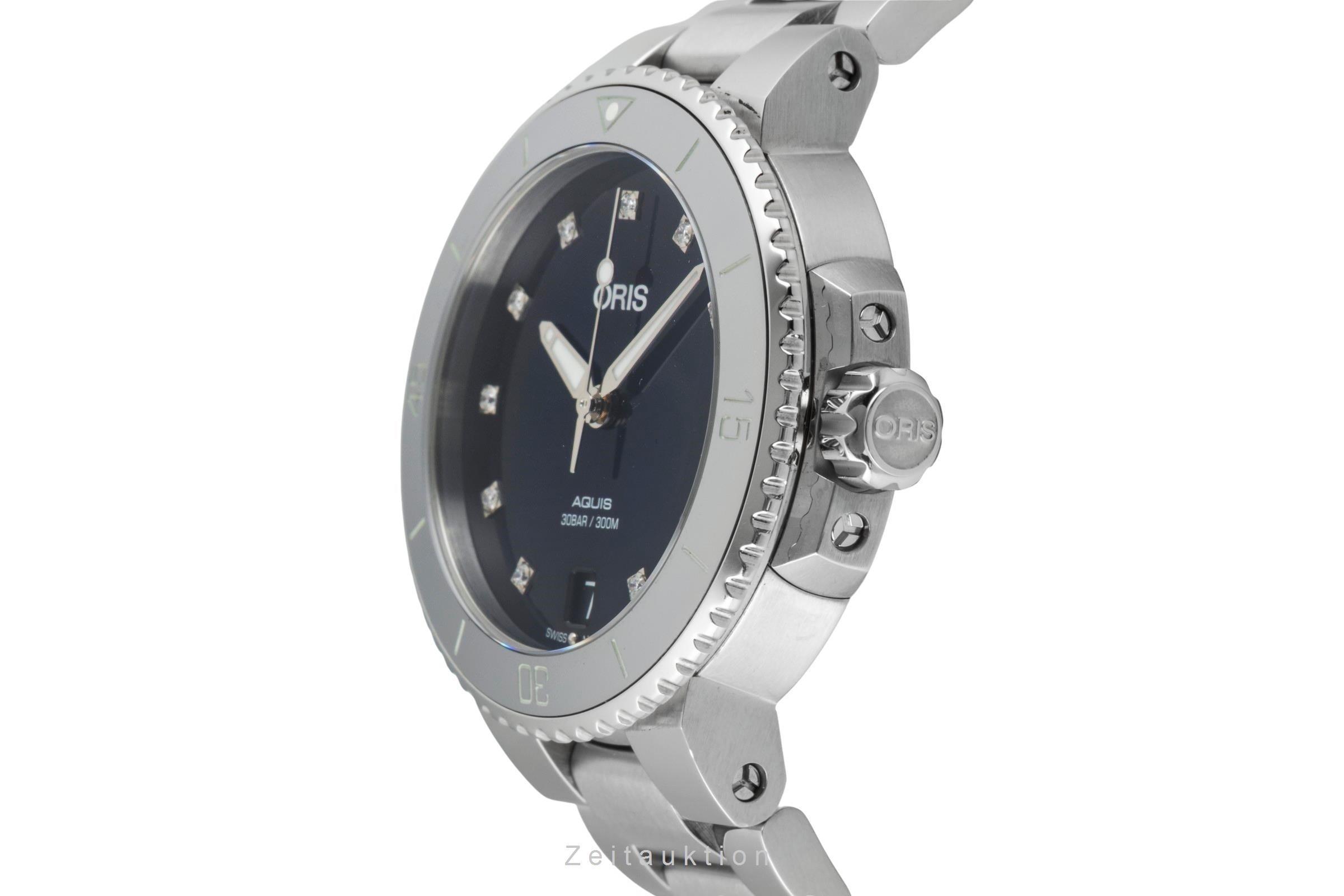 Oris Aquis Date acciaio automatismo orologio da donna 01 733 7731 4195-07 8 18 05P  [2602524]
