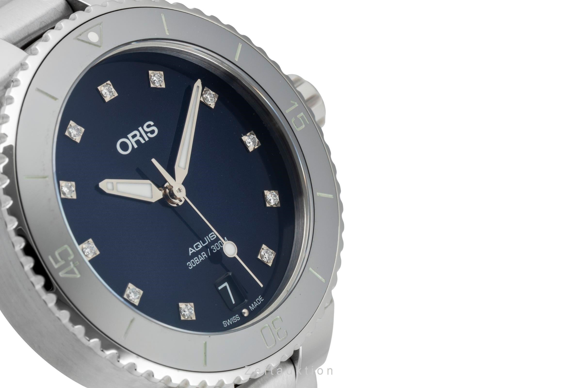 Oris Aquis Date acciaio automatismo orologio da donna 01 733 7731 4195-07 8 18 05P  [2602524]
