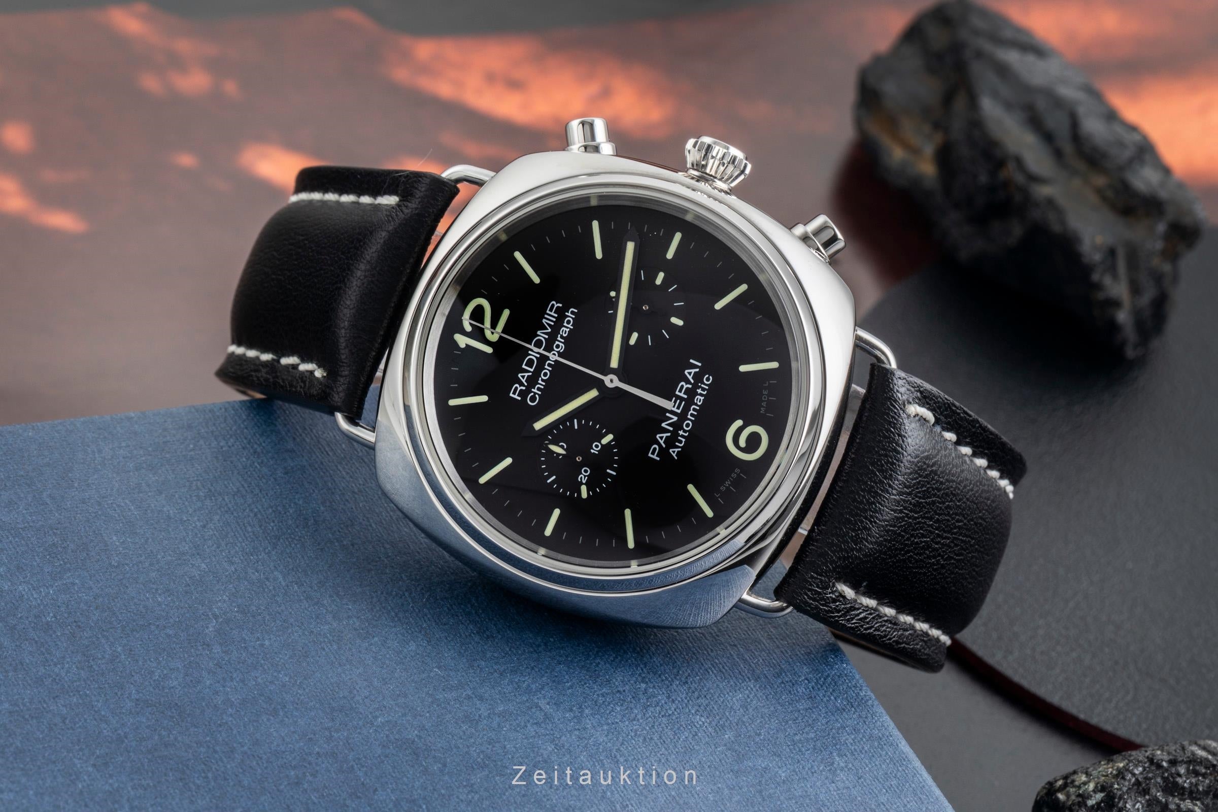 Panerai Radiomir chronograph steel automatic men's watch PAM00369  [2602526]