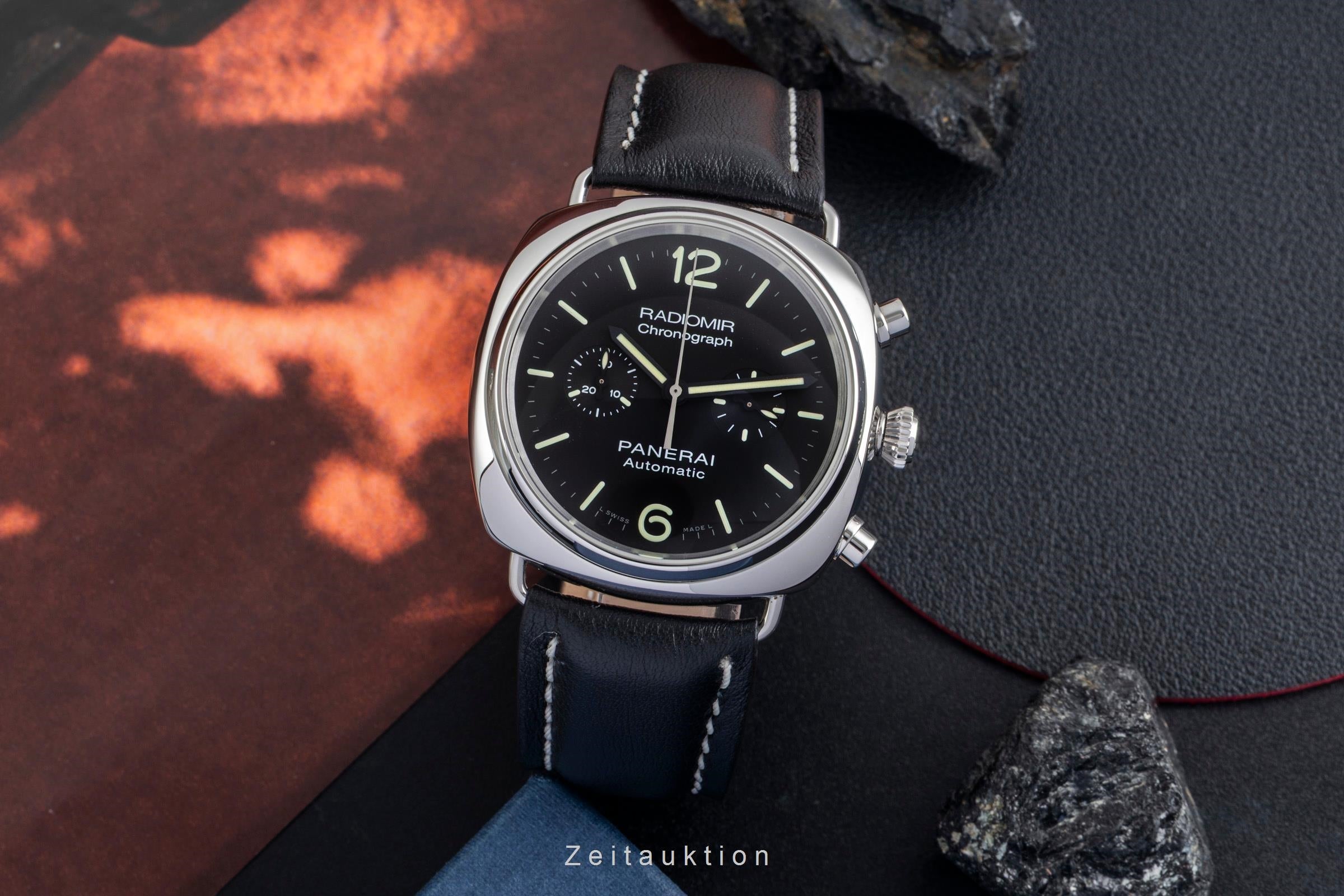 Panerai Radiomir chronograph steel automatic men's watch PAM00369  [2602526]