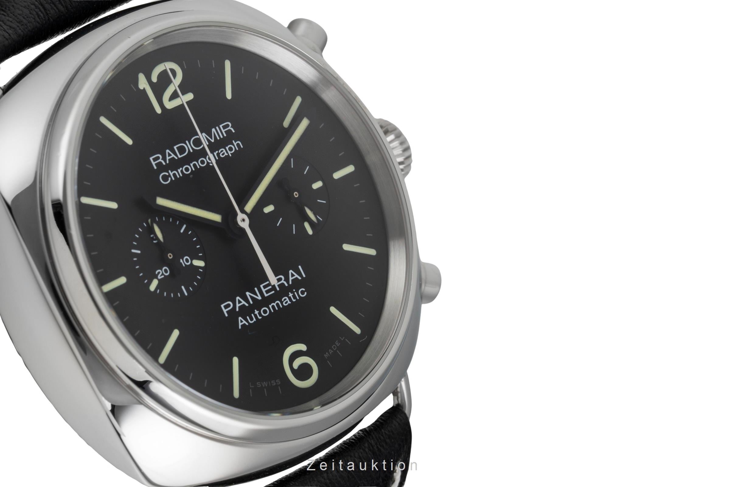 Panerai Radiomir chronograph steel automatic men's watch PAM00369  [2602526]