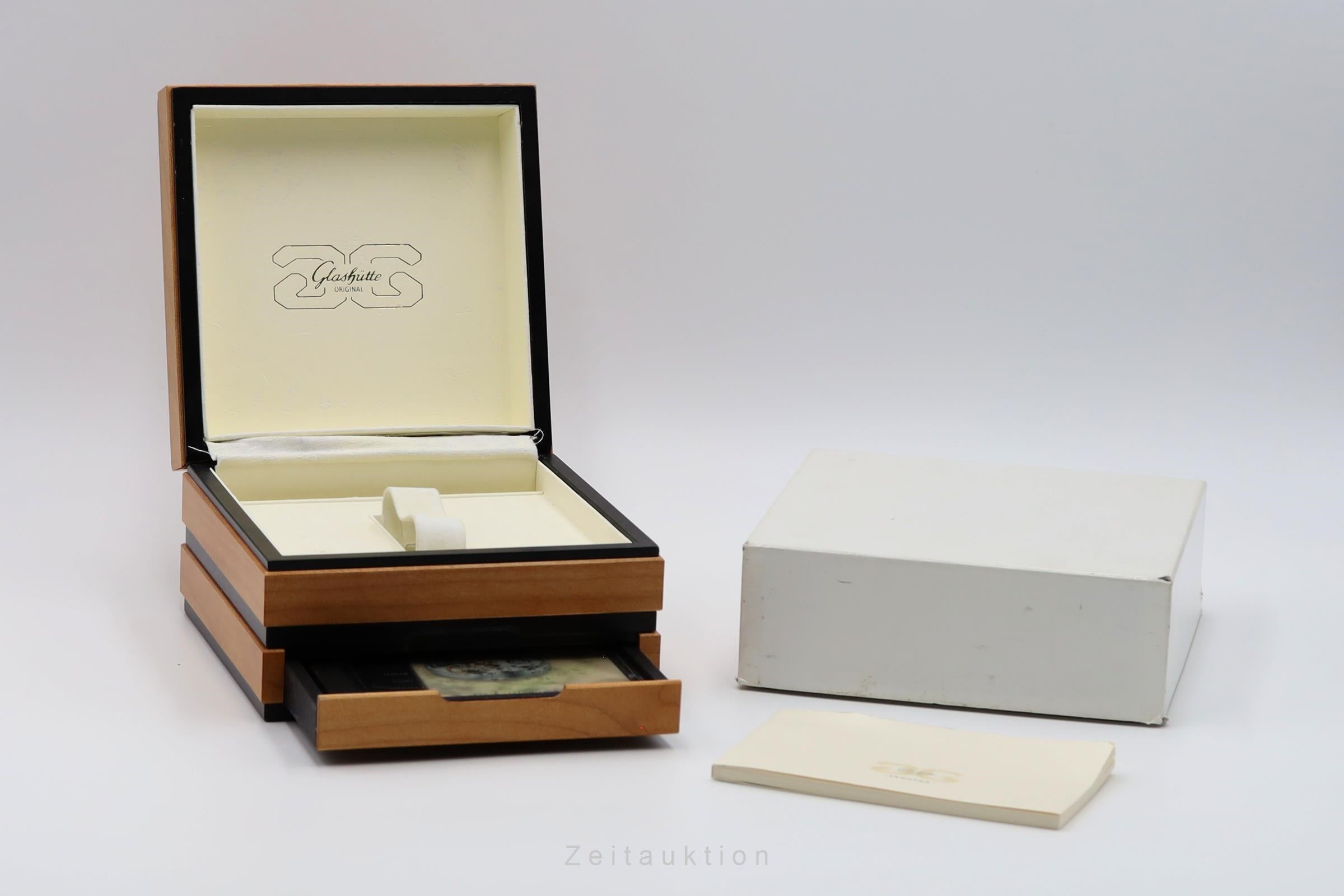 Glashütte Senator acero automático reloj para caballeros 39-11-11-13-04  [2602529]