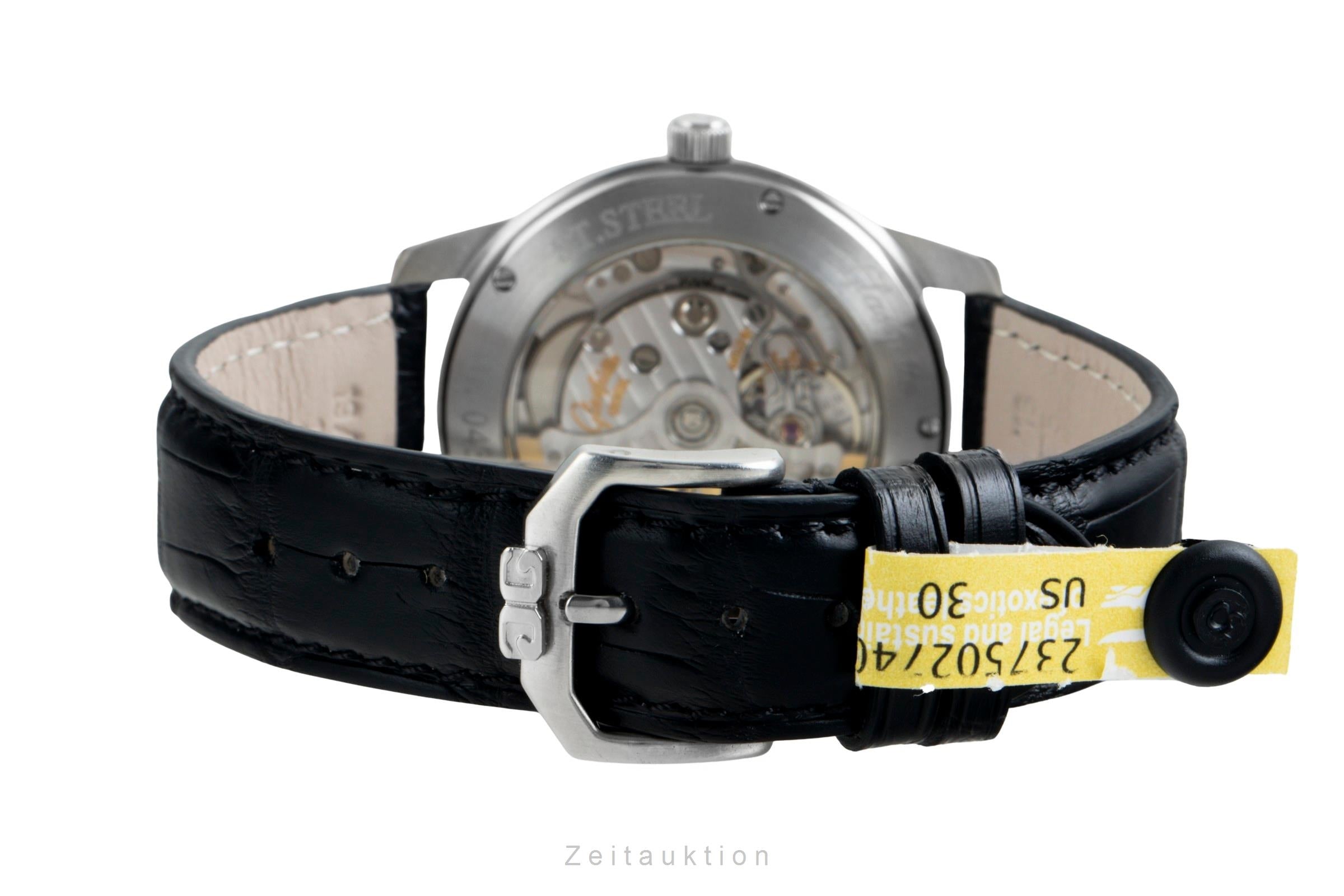 Glashütte Senator acero automático reloj para caballeros 39-11-11-13-04  [2602529]