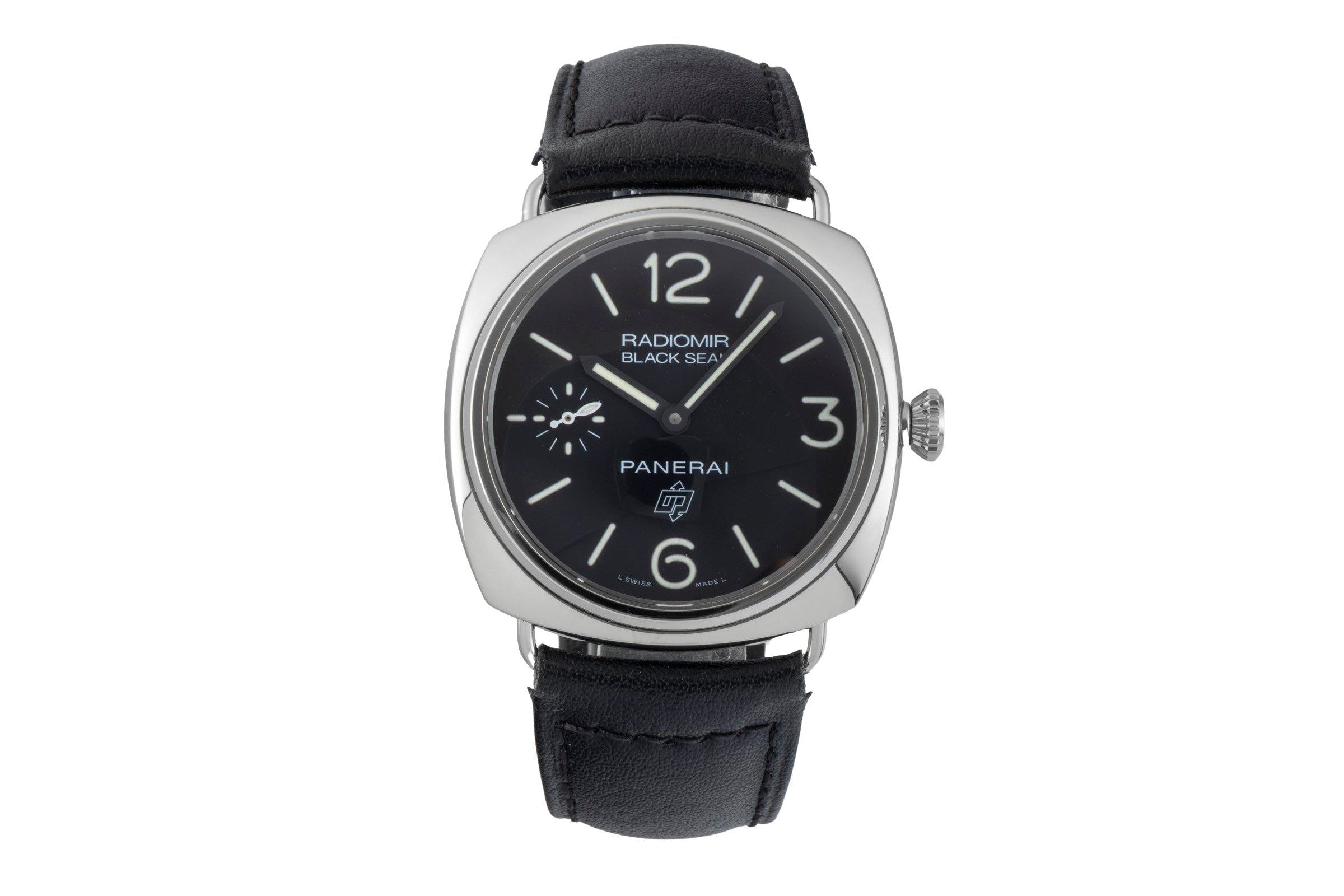 Panerai Black Seal steel manual winding men's watch PAM00380  [2602531]