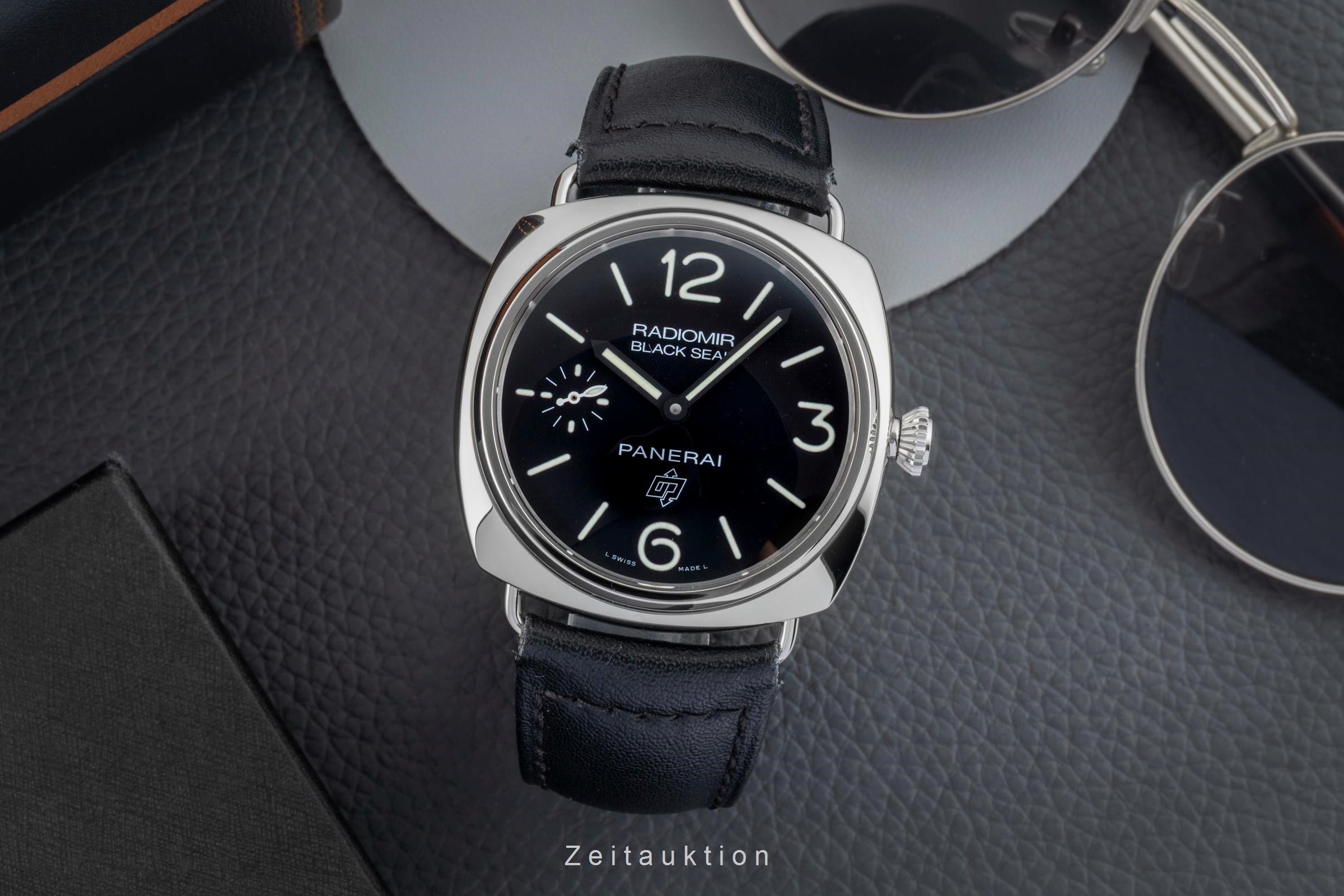 Panerai Black Seal acciaio carica manuale orologio da uomo PAM00380  [2602531]