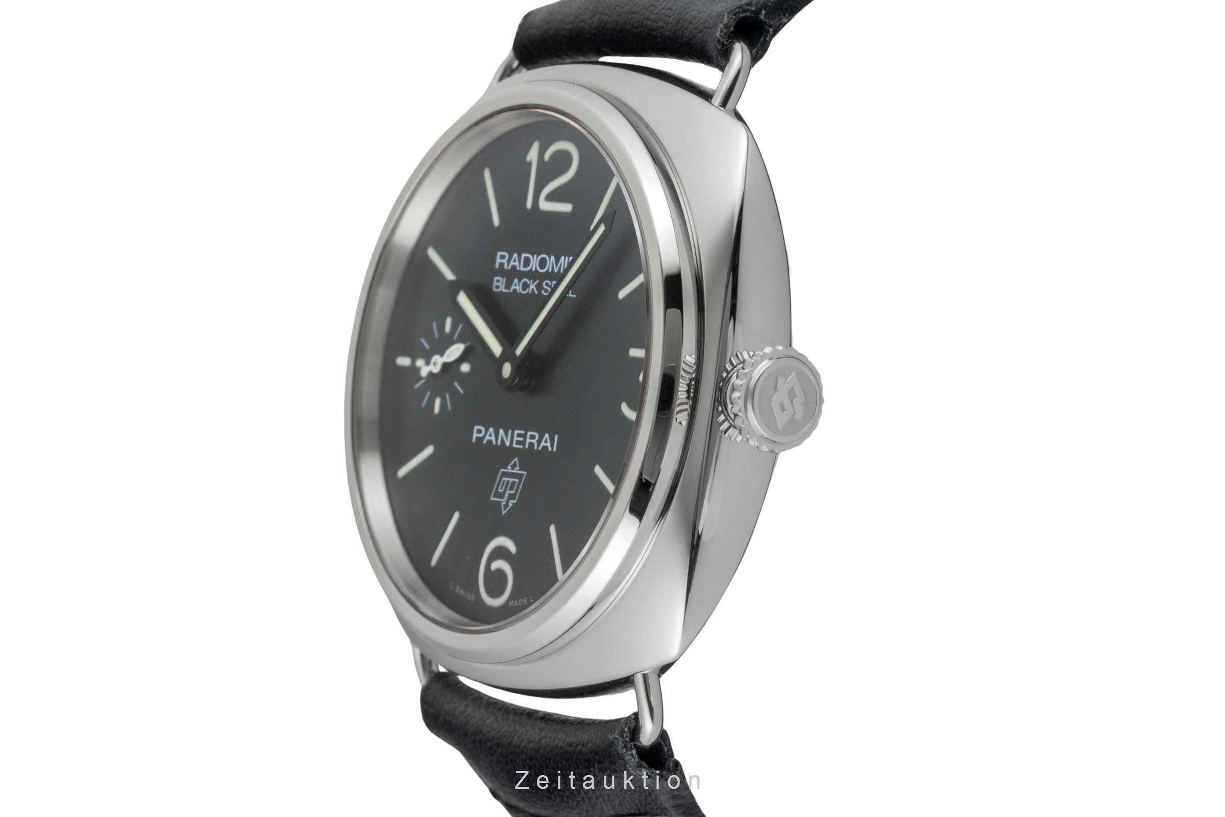 Panerai Black Seal acciaio carica manuale orologio da uomo PAM00380  [2602531]