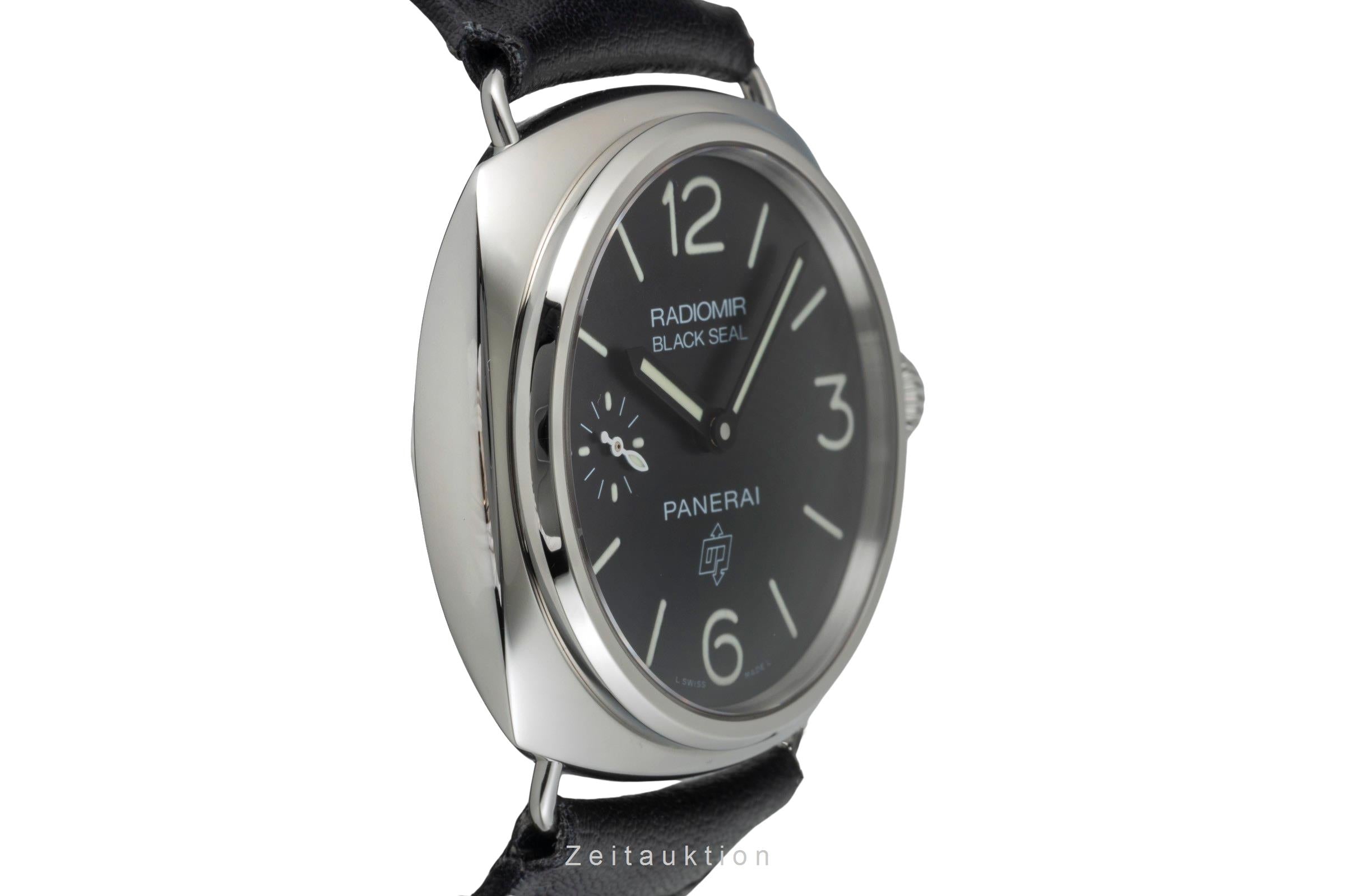 Panerai Black Seal acciaio carica manuale orologio da uomo PAM00380  [2602531]