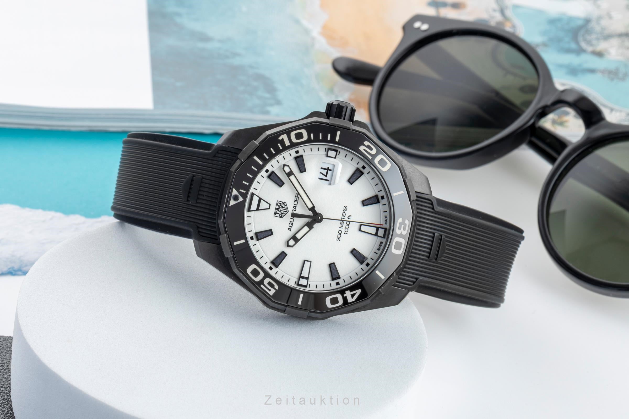 Tag Heuer Aquaracer titane  quartz montre pour hommes WAY108A.FT6141  [2602532]