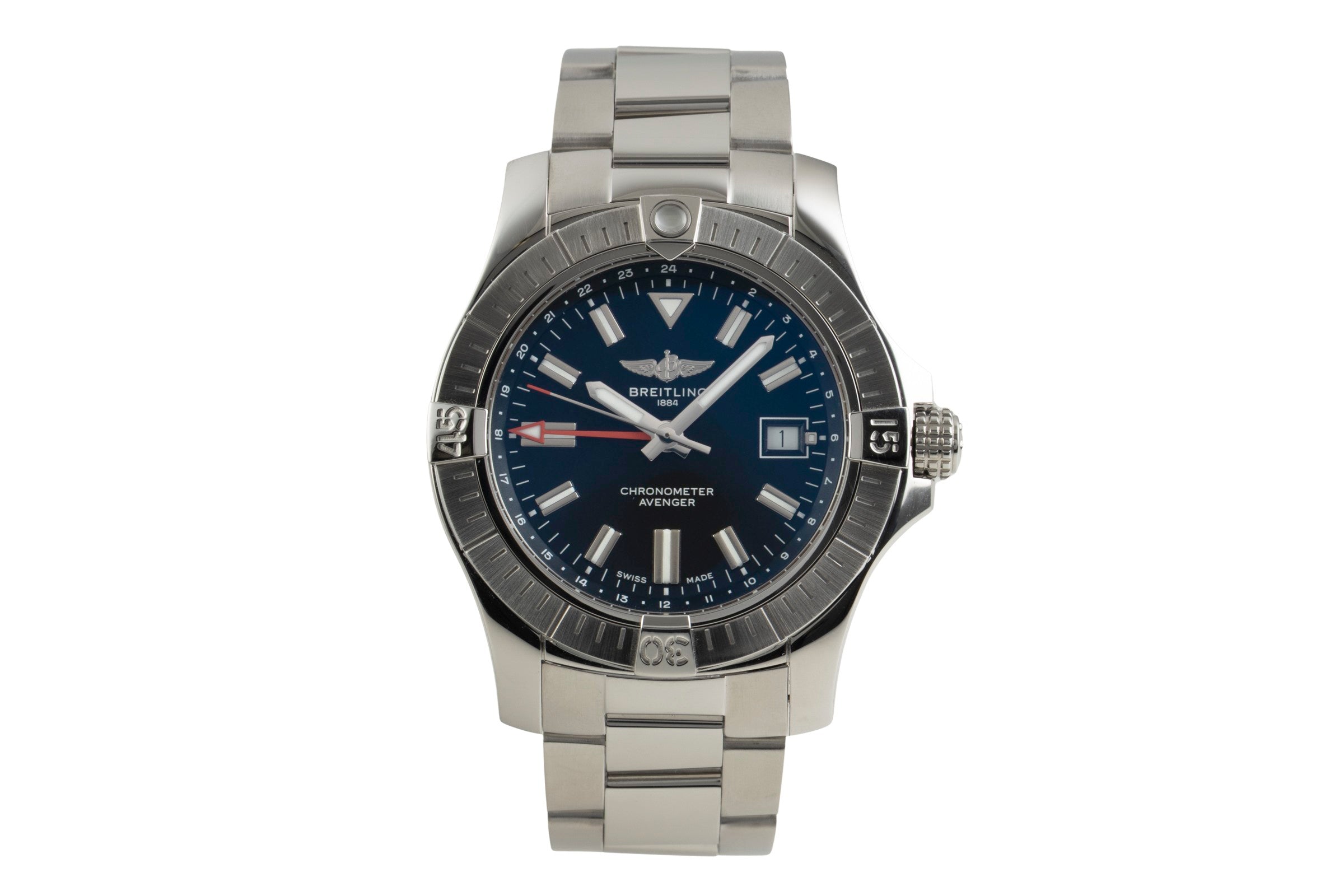 Breitling Avenger steel automatic men's watch A32397101B1A1  [2602534]