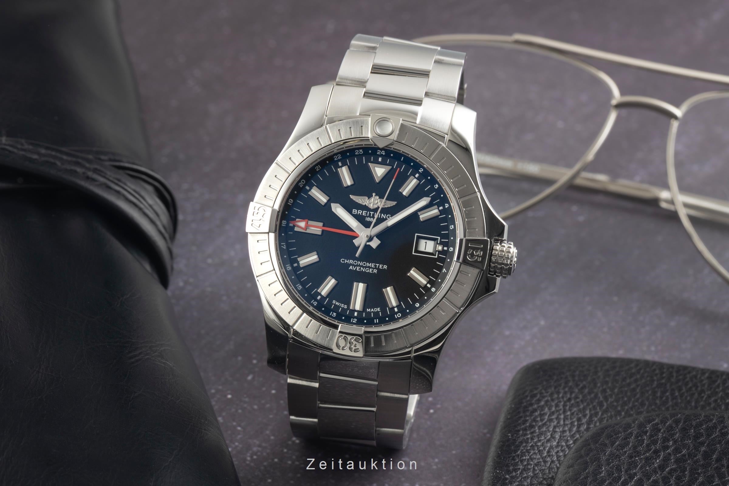 Breitling Avenger acciaio automatismo orologio da uomo A32397101B1A1  [2602534]