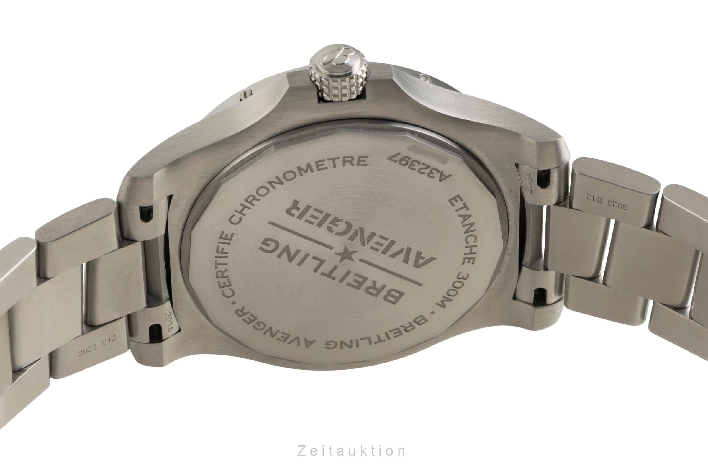 Breitling Avenger acciaio automatismo orologio da uomo A32397101B1A1  [2602534]