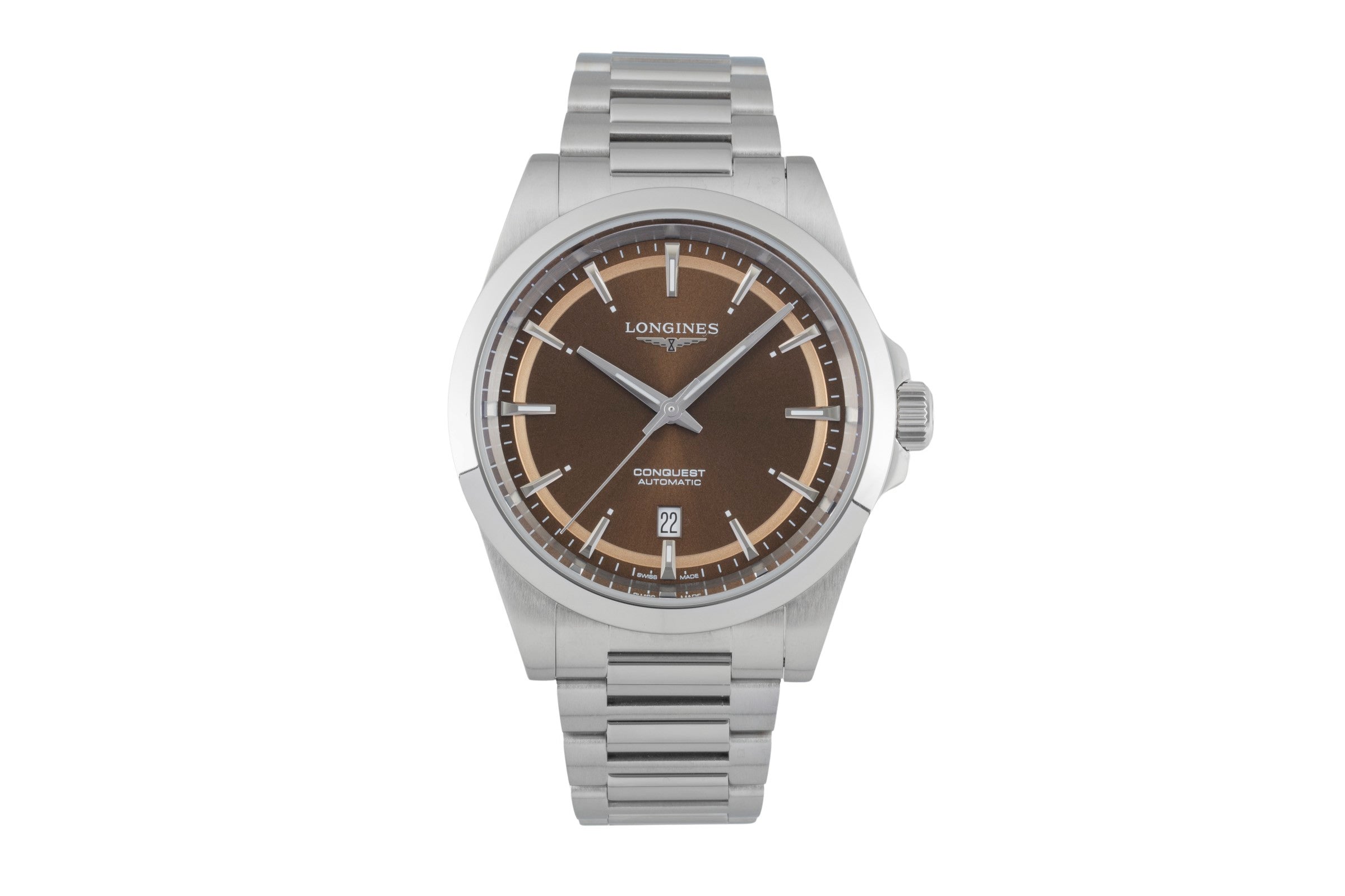Longines Conquest steel automatic Kal. L888.5 Ref. L3.830.4.62.6
