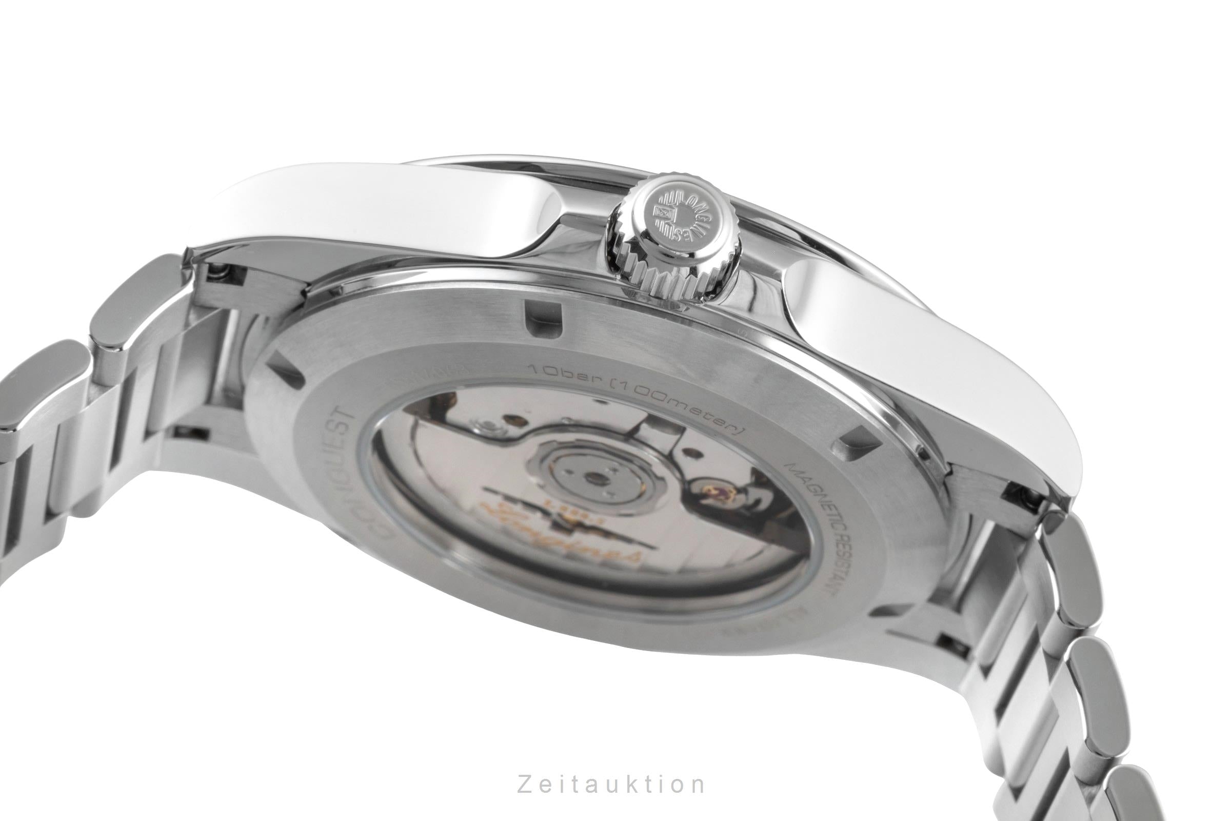 Longines Conquest acier automatique montre pour hommes L3.830.4.62.6 LP: 2250EUR  [2602536]