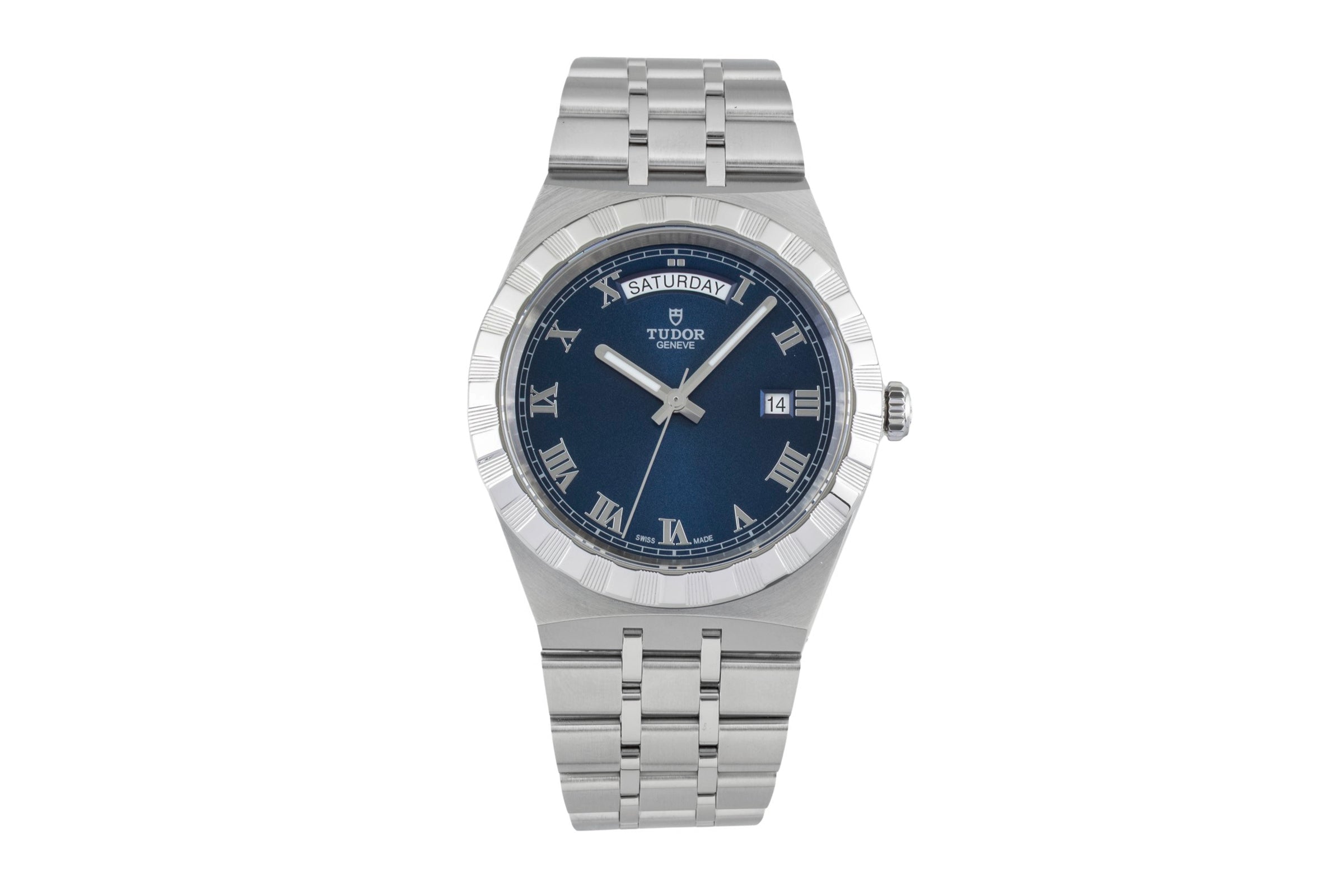 Tudor Royal chronograph steel automatic men's watch M28600-0005 LP: 2950EUR  [2602537]