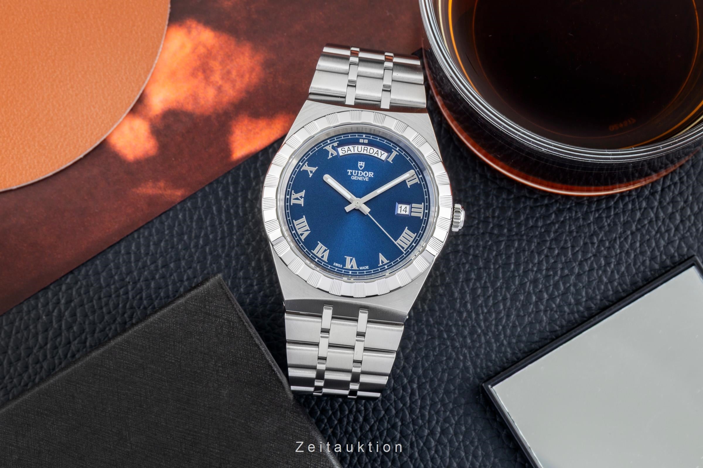 Tudor Royal 41 Automatik Edelstahl Herrenuhr Ref. M28600-0005 B&P 2024 [2602537]