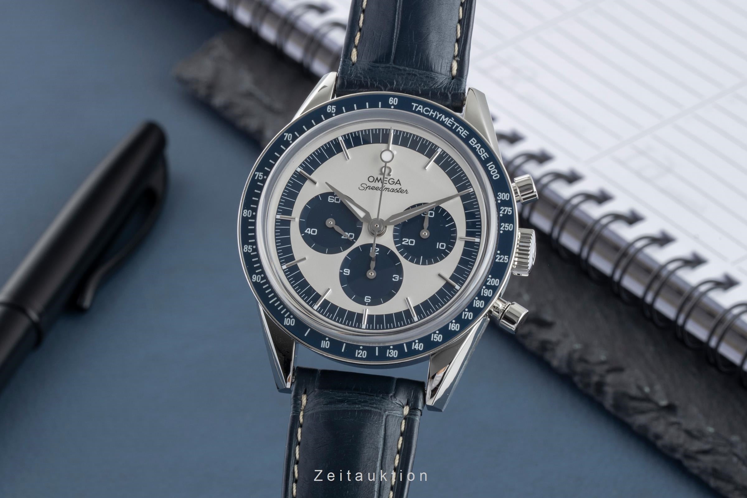 Omega Speedmaster chronograph steel manual winding Kal. 1861 Ref