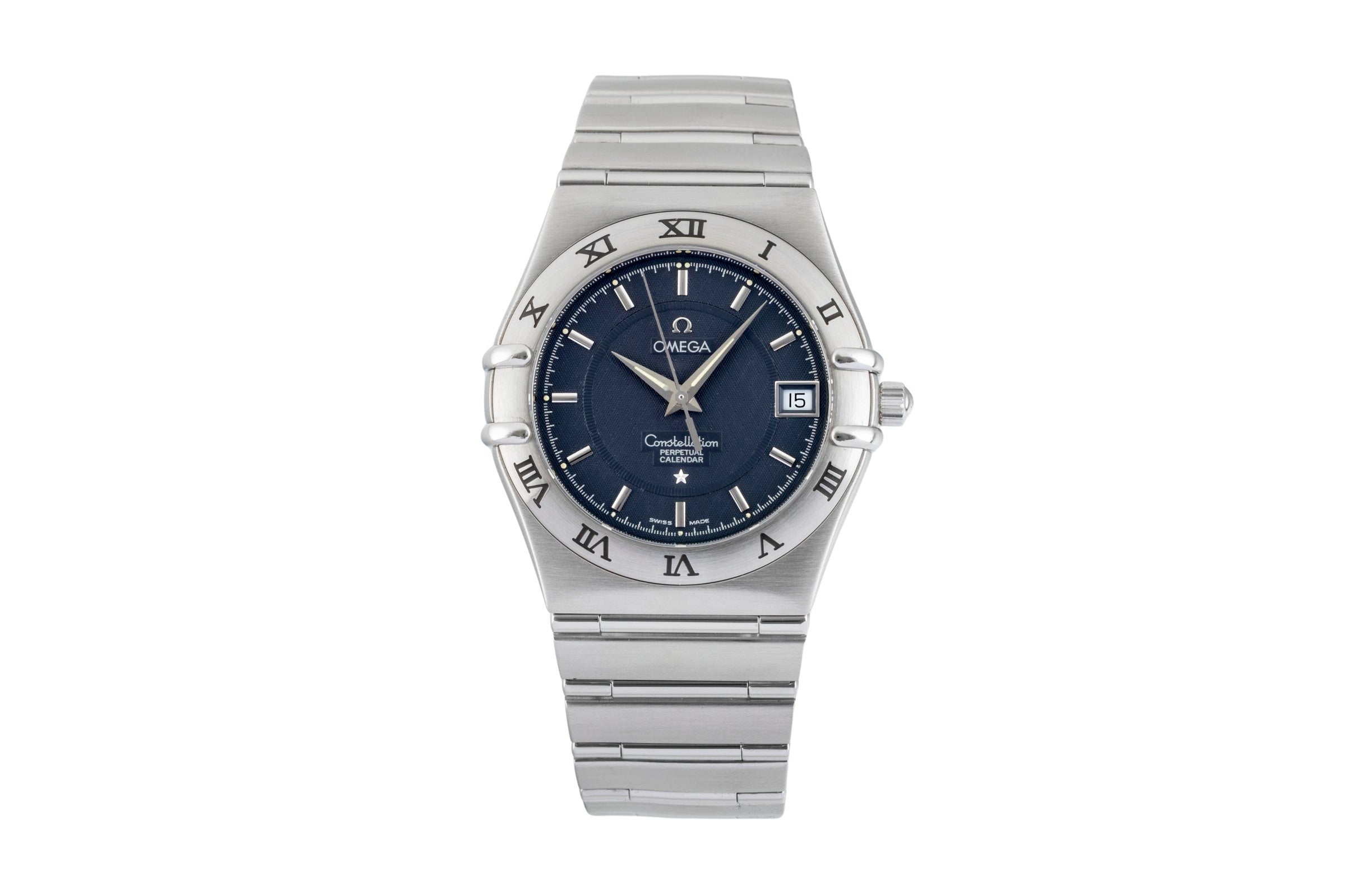 Omega Constellation acciaio quarzo orologio da uomo 1552.40.00   396.1202  [2602540]