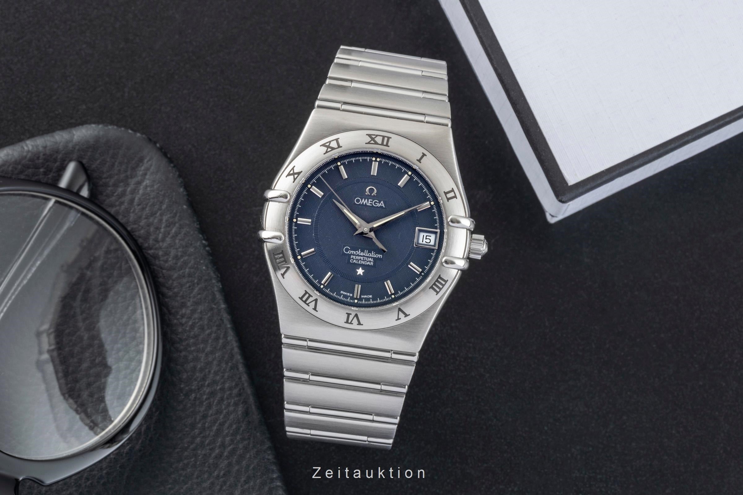Omega Constellation Perpetual Calendar Stahl Ref. 1552.40.00 396.1202  [2602540]