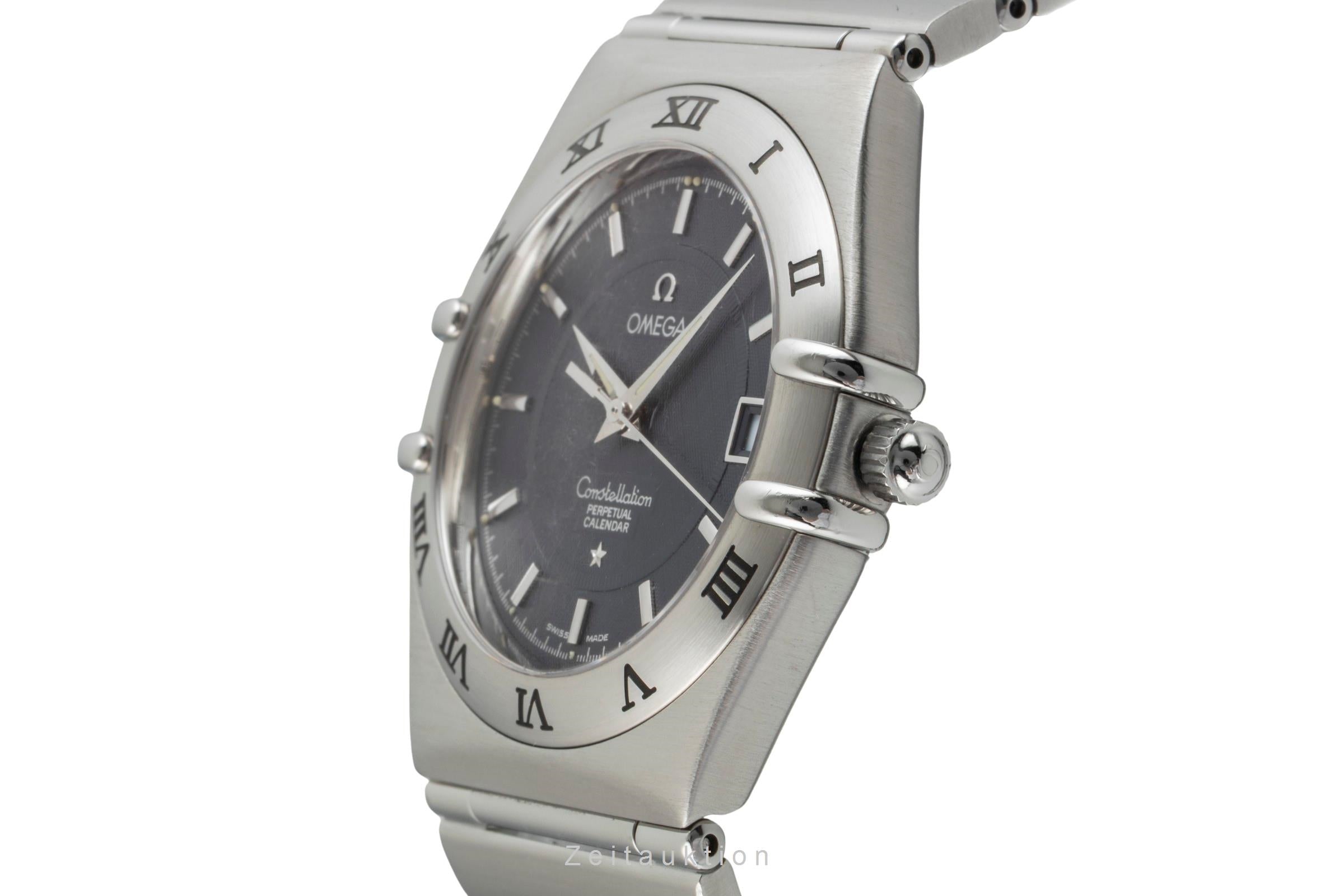 Omega Constellation Perpetual Calendar Stahl Ref. 1552.40.00 396.1202  [2602540]