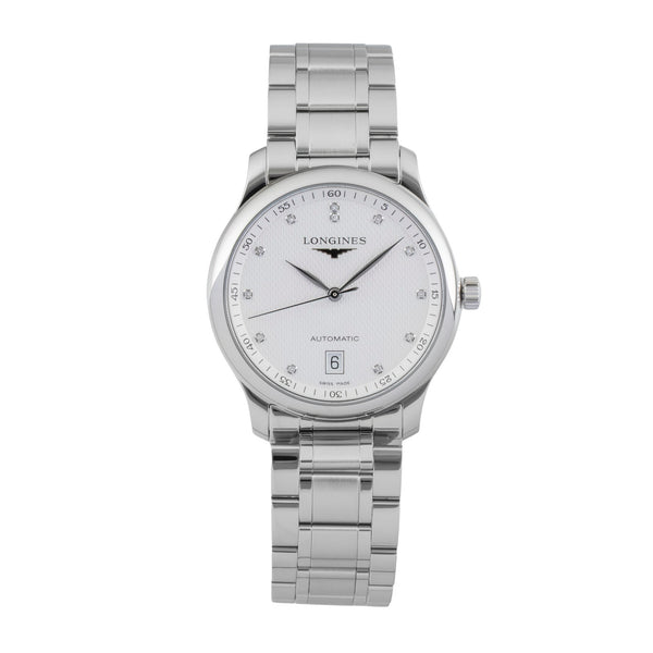 Longines Master Collection steel automatic men's watch L2.628.4.77.6 LP: 2800EUR  [2602543]