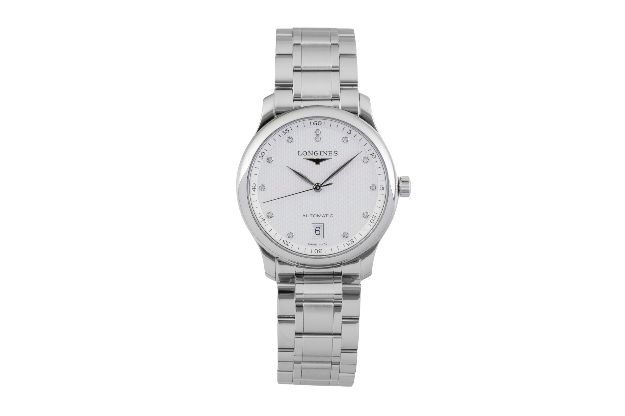 Longines Master Collection Stahl Automatik Herrenuhr Ref. L2.628.4.77.6 B&P 2023 [2602543]