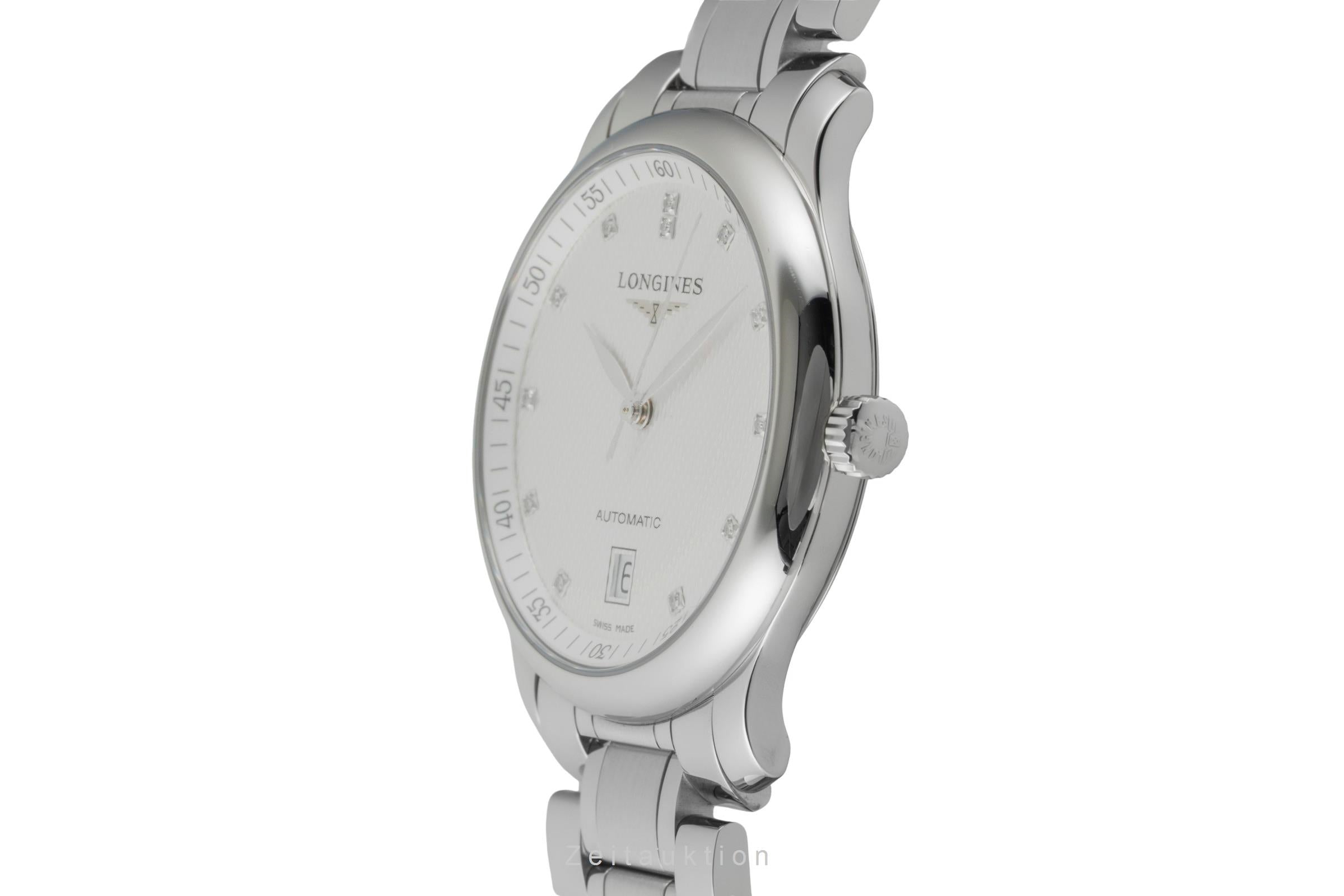 Longines Master Collection steel automatic men's watch L2.628.4.77.6 LP: 2800EUR  [2602543]