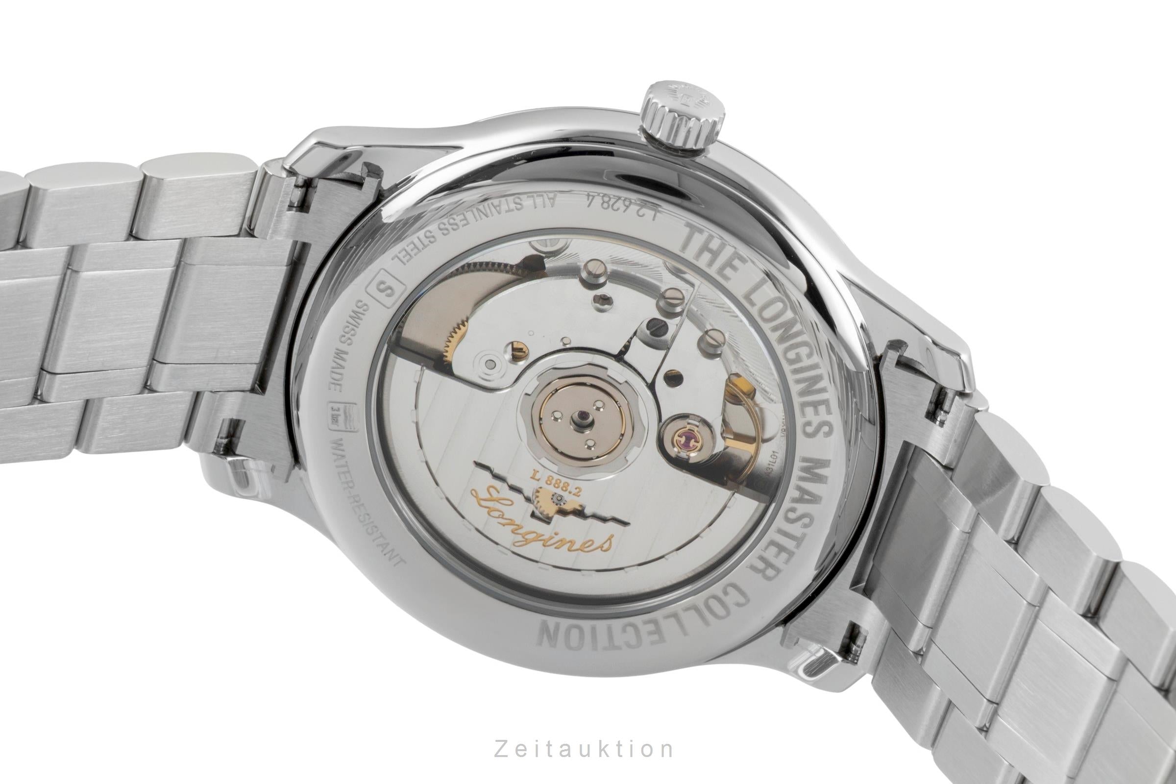 Longines Master Collection steel automatic men's watch L2.628.4.77.6 LP: 2800EUR  [2602543]