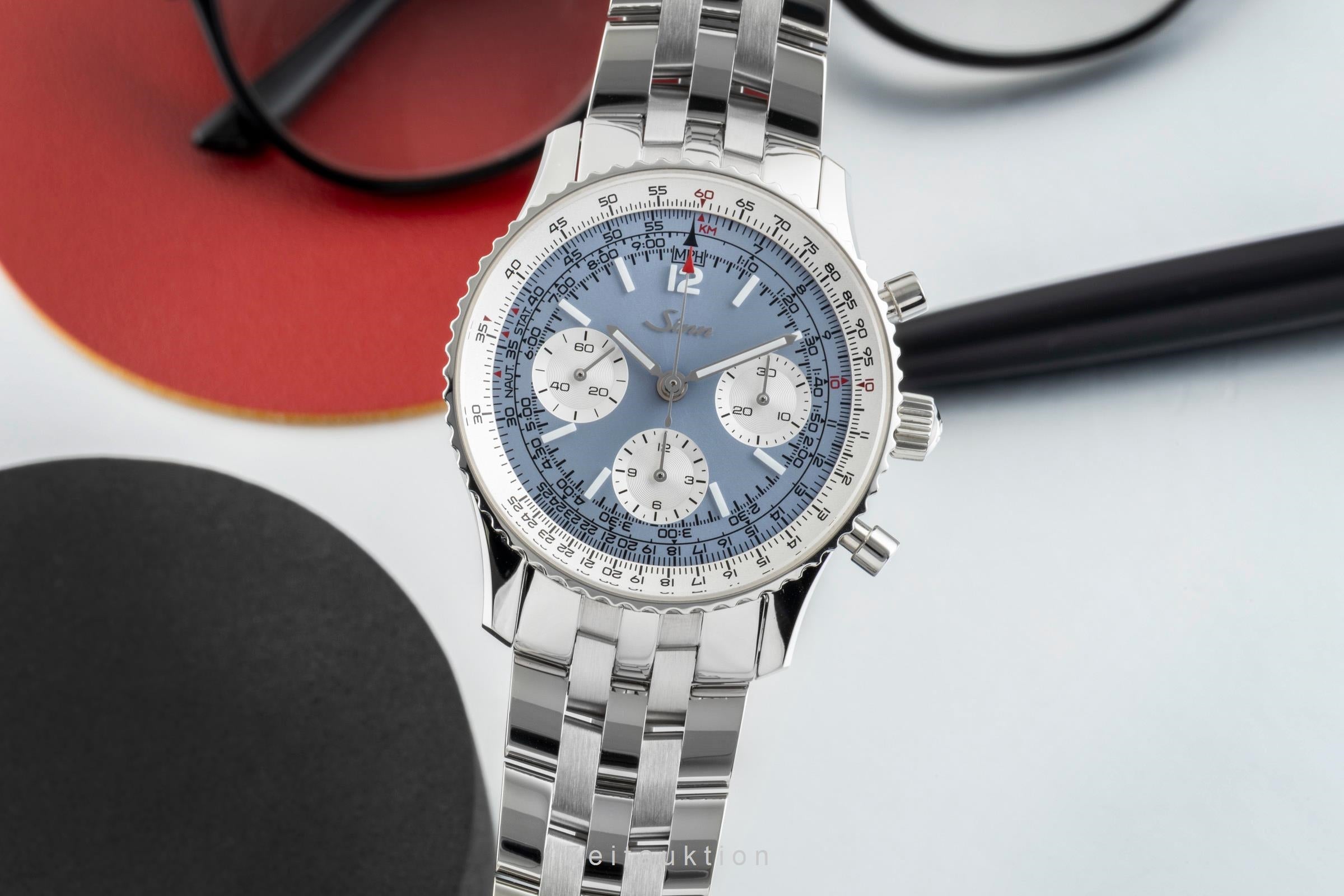 Sinn 903 St HB Chronograph Stahl Automatik Herrenuhr 903.095 Limited  [2602548]