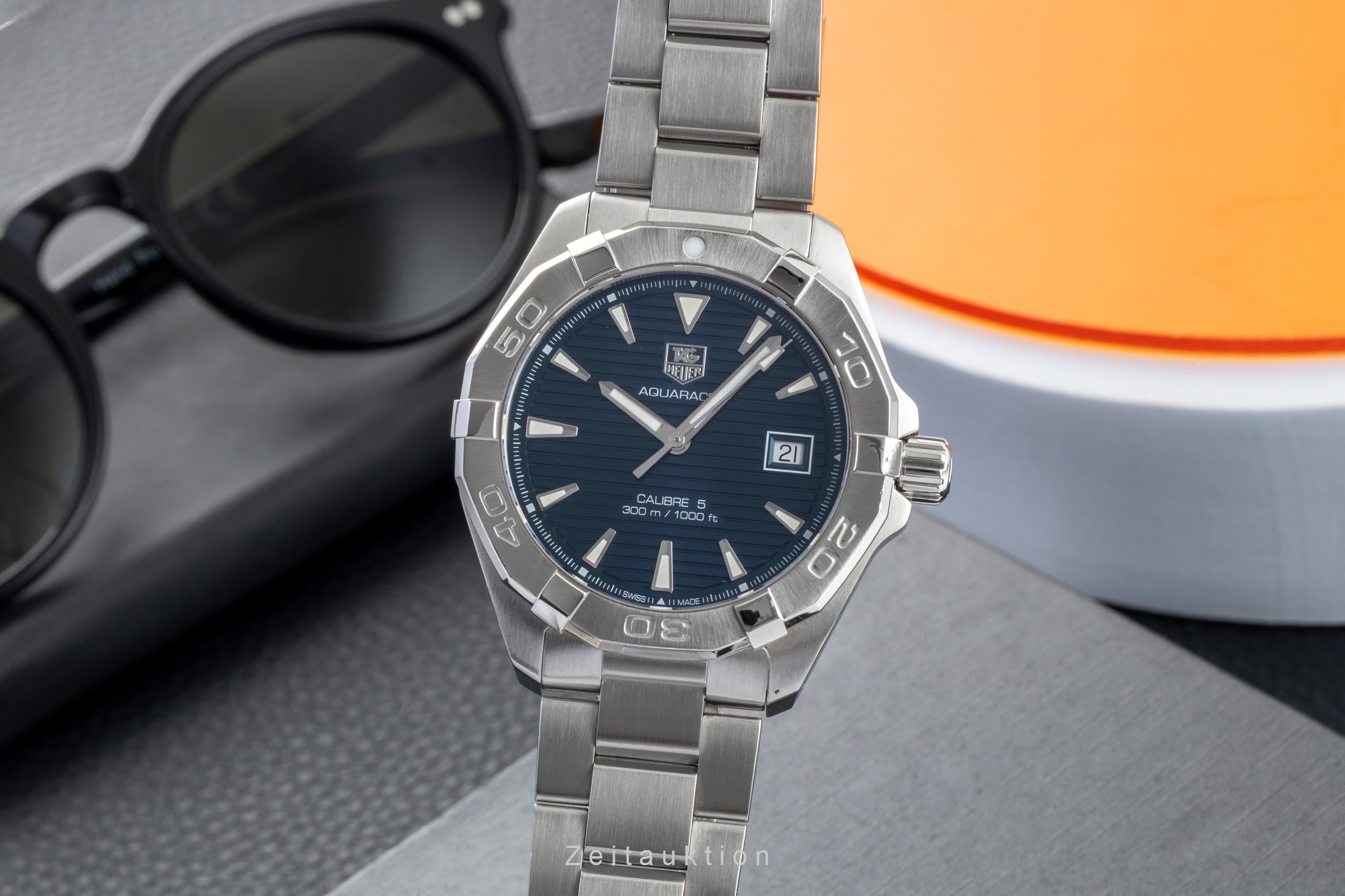 Tag Heuer Aquaracer acero automático reloj para caballeros WAY2112-0  [2602549]