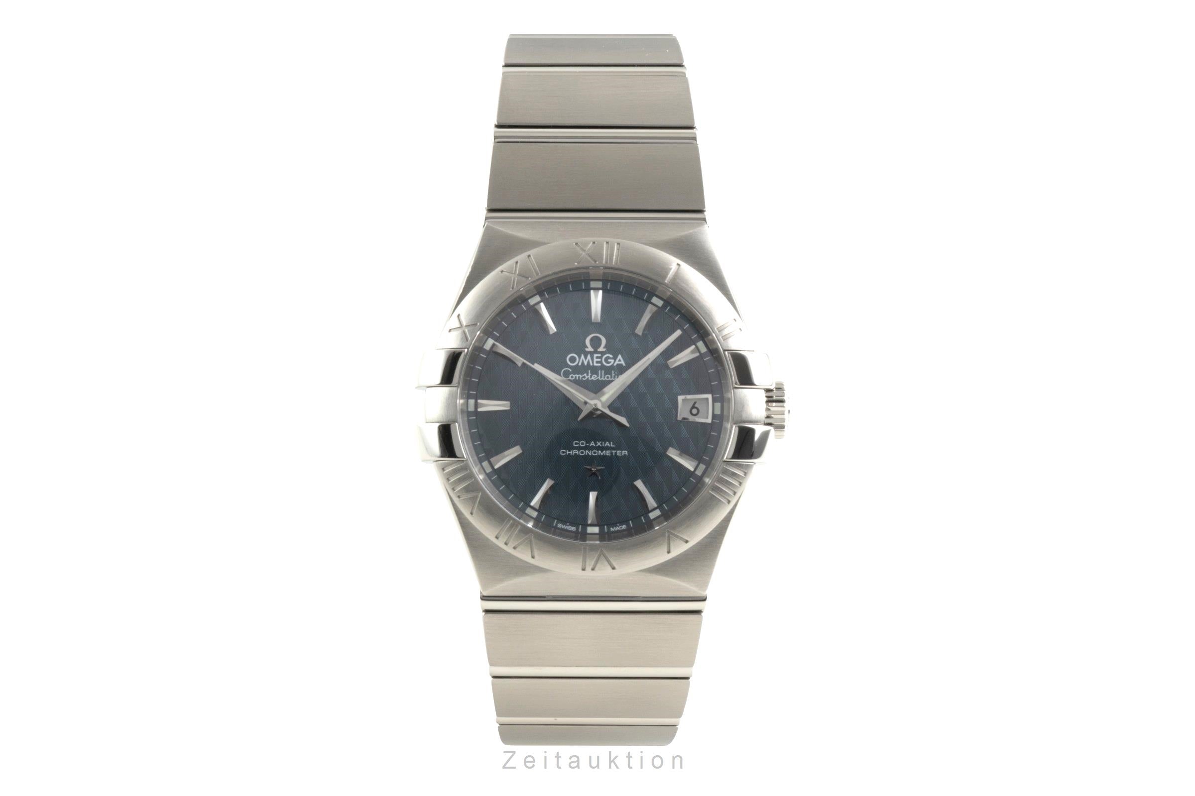 Omega Constellation steel automatic men's watch 123.10.35.20.03.002  [2602550]